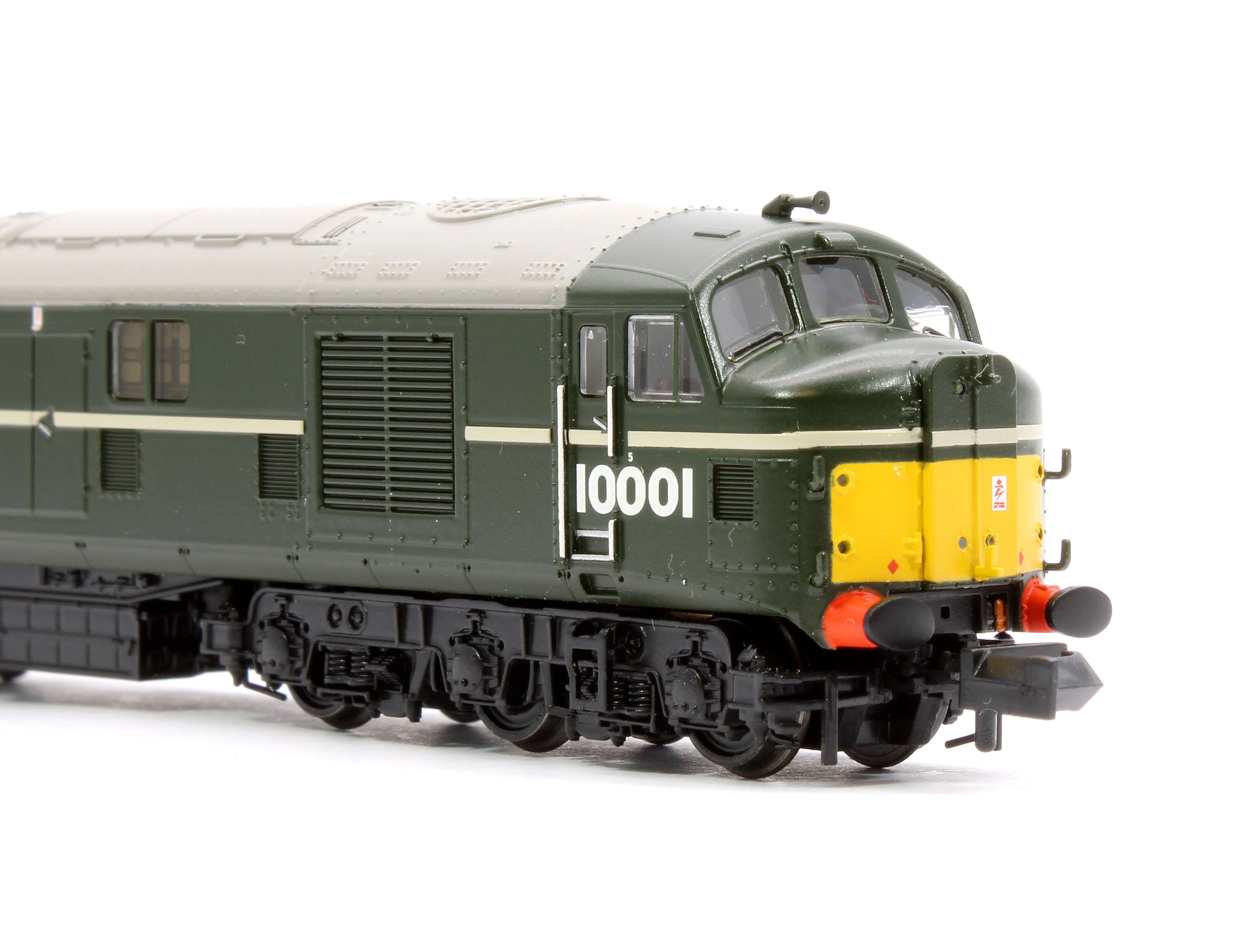 372-918 LMS 10001 BR Green (Small Yellow Panels) Diesel Locomotive - Image 9