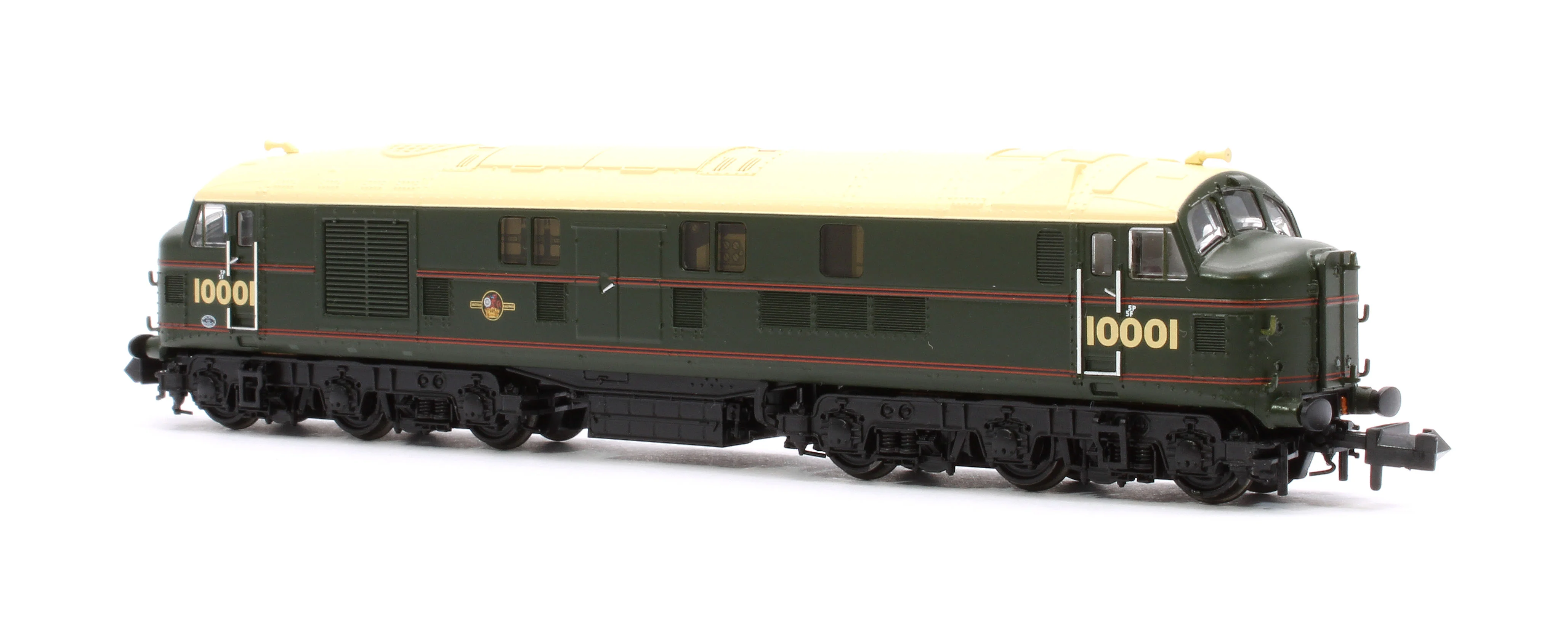 372-917 LMS 10001 BR Lined Green (Late Crest) Diesel Locomotive - Image 2