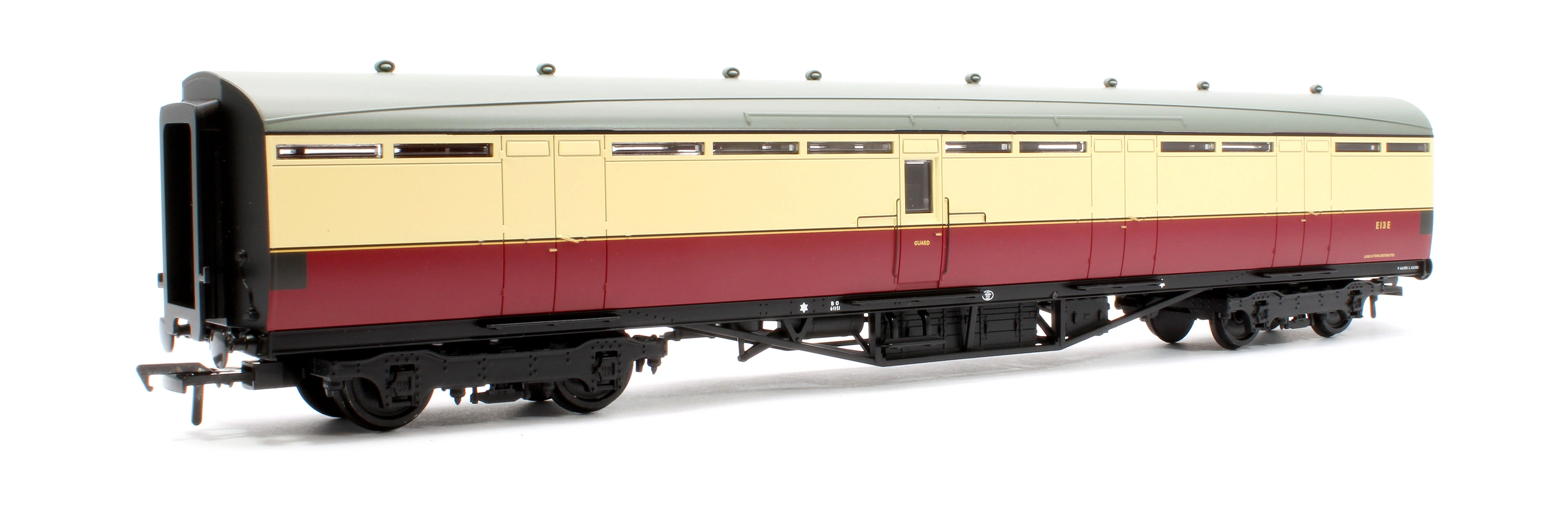 34-361A LNER Thompson Full Brake BR Crimson & Cream No. E13E