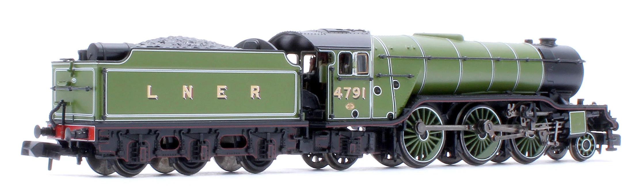 372-610SF LNER V2 4791 LNER Lined Green (Original) Steam Locomotive - DCC Sound - Image 4