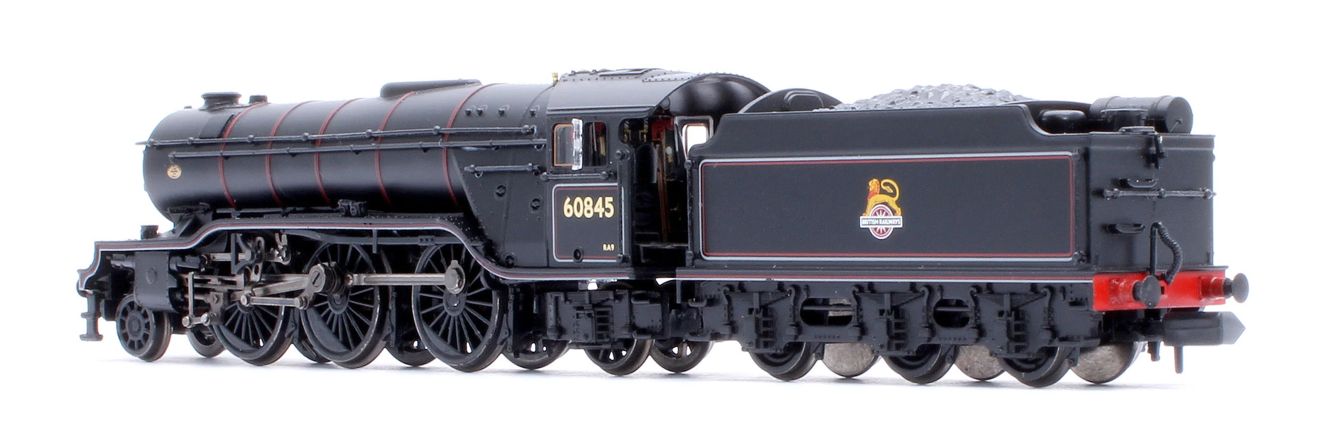 372-612SF LNER V2 60845 BR Lined Black (Early Emblem) Steam Locomotive - DCC Sound - Image 2