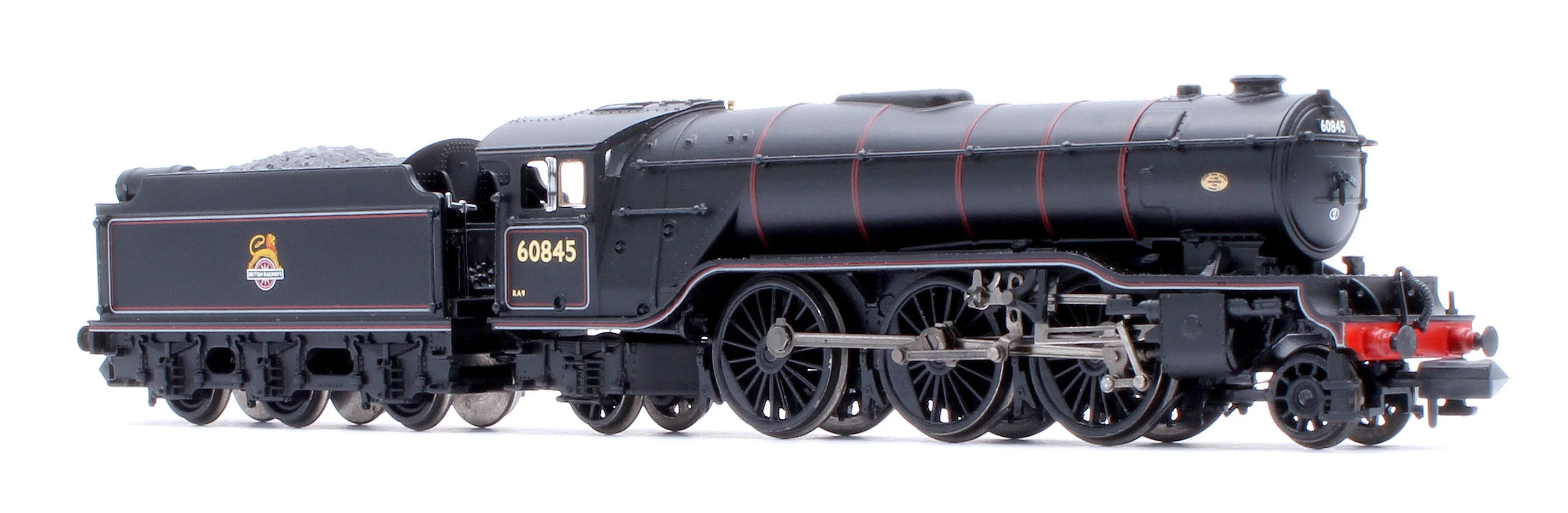 372-612SF LNER V2 60845 BR Lined Black (Early Emblem) Steam Locomotive - DCC Sound - Image 4