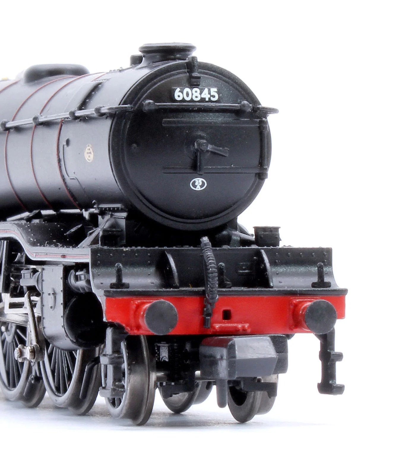 372-612SF LNER V2 60845 BR Lined Black (Early Emblem) Steam Locomotive - DCC Sound - Image 9