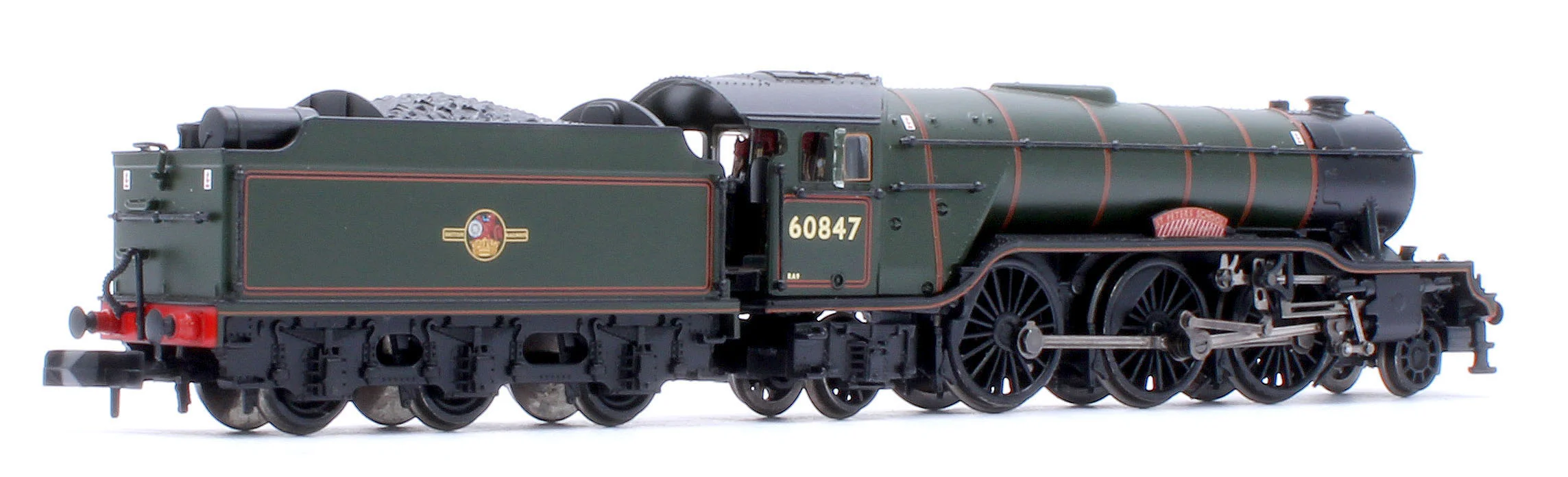 372-614SF LNER V2 60847 'St Peter's School' BR Lined Green (Late Crest) Steam Locomotive - DCC Sound - Image 4