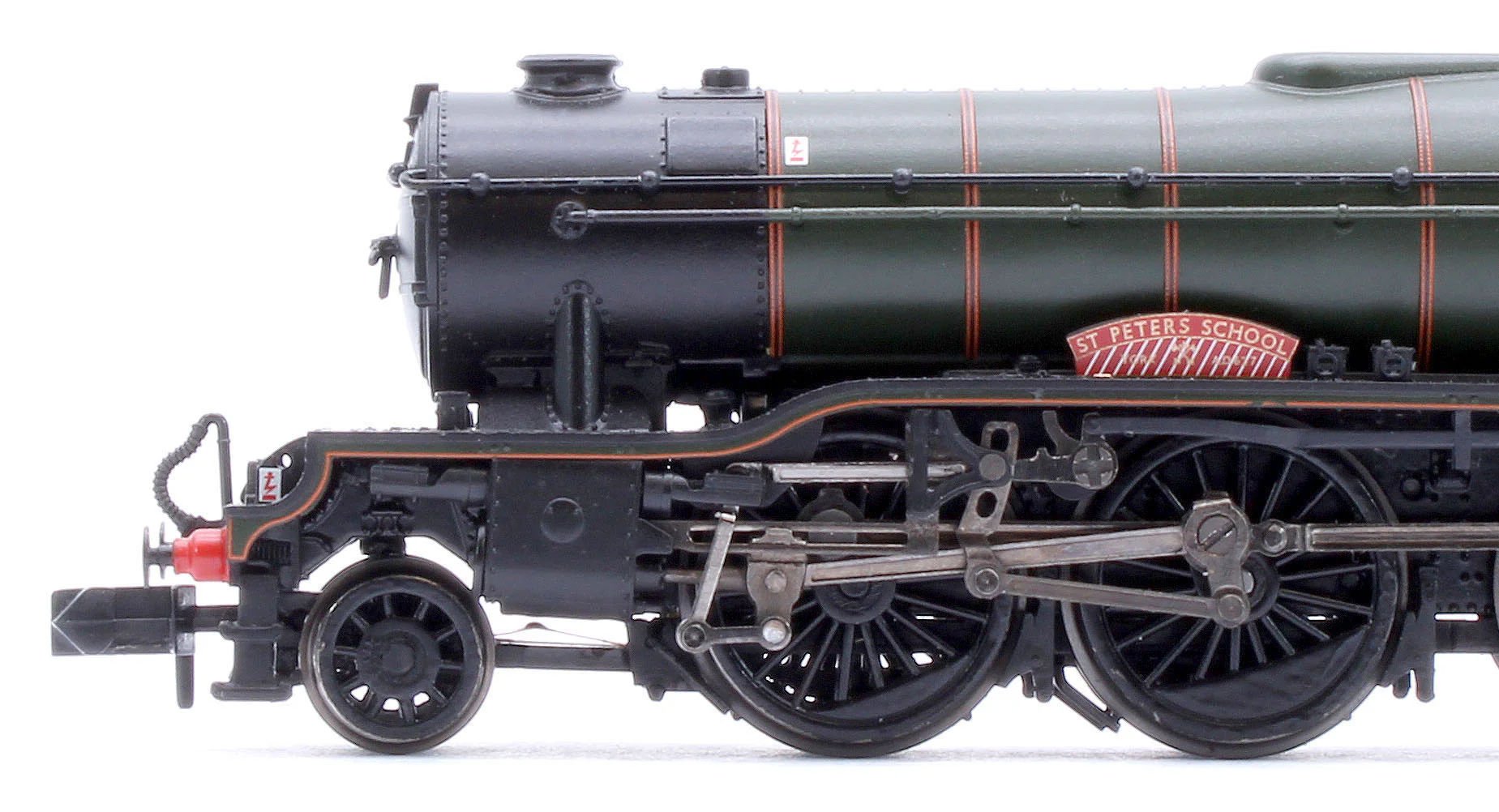 372-614SF LNER V2 60847 'St Peter's School' BR Lined Green (Late Crest) Steam Locomotive - DCC Sound - Image 7