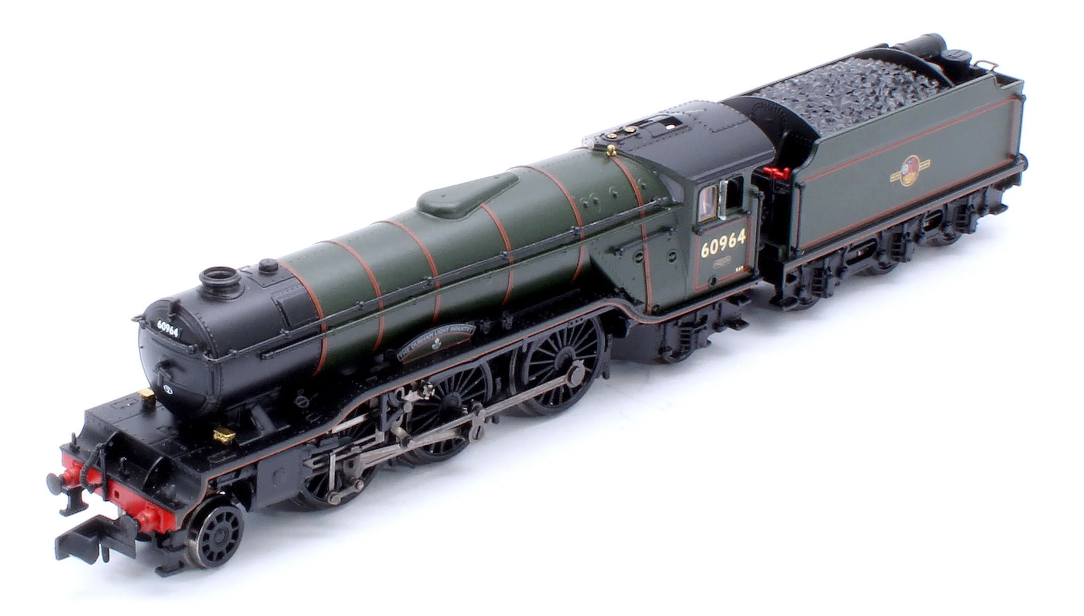 372-613SF LNER V2 60964 'Durham Light Infantry' BR Lined Green (Late Crest) Steam Locomotive - DCC Sound - Image 13
