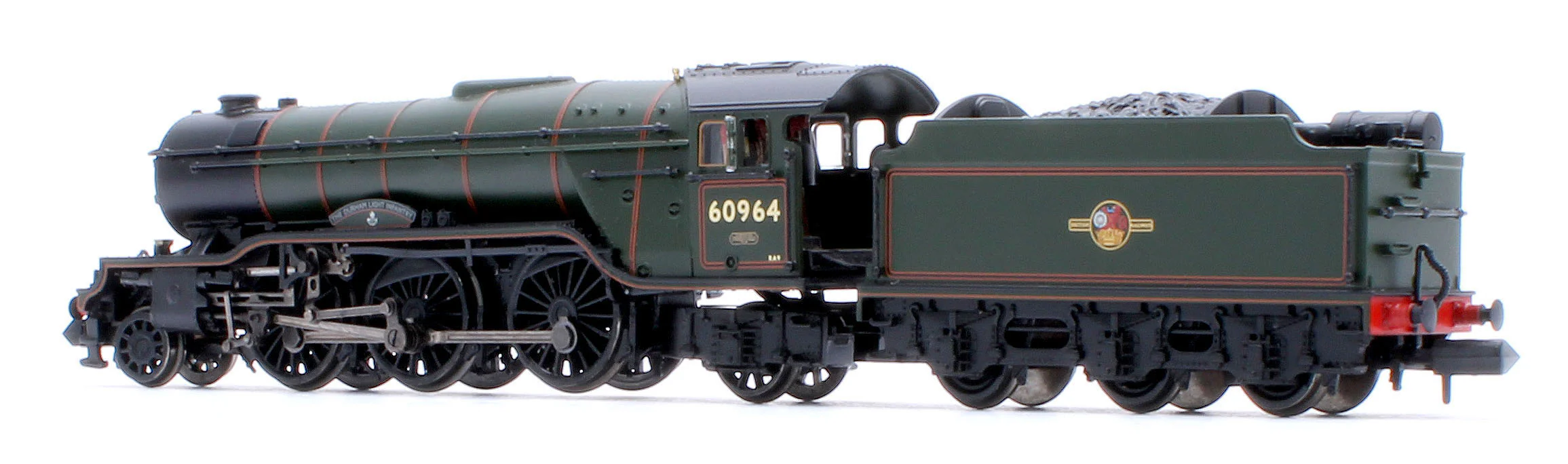 372-613SF LNER V2 60964 'Durham Light Infantry' BR Lined Green (Late Crest) Steam Locomotive - DCC Sound - Image 3