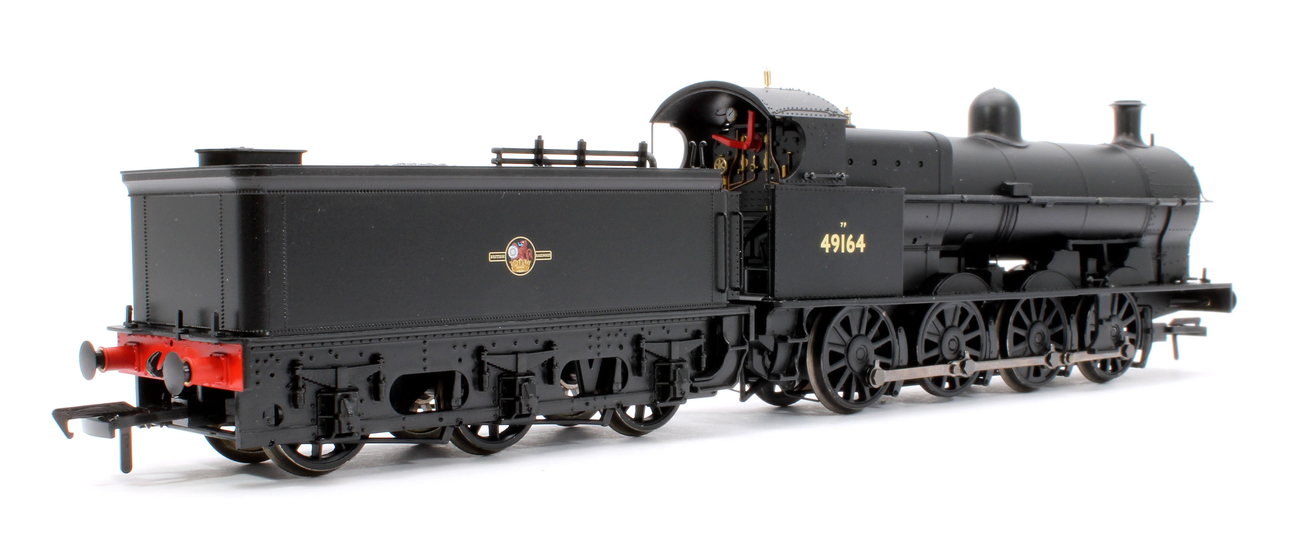 31-479A LNWR G2A 49164 BR Black (Late Crest) Steam Locomotive - Image 4