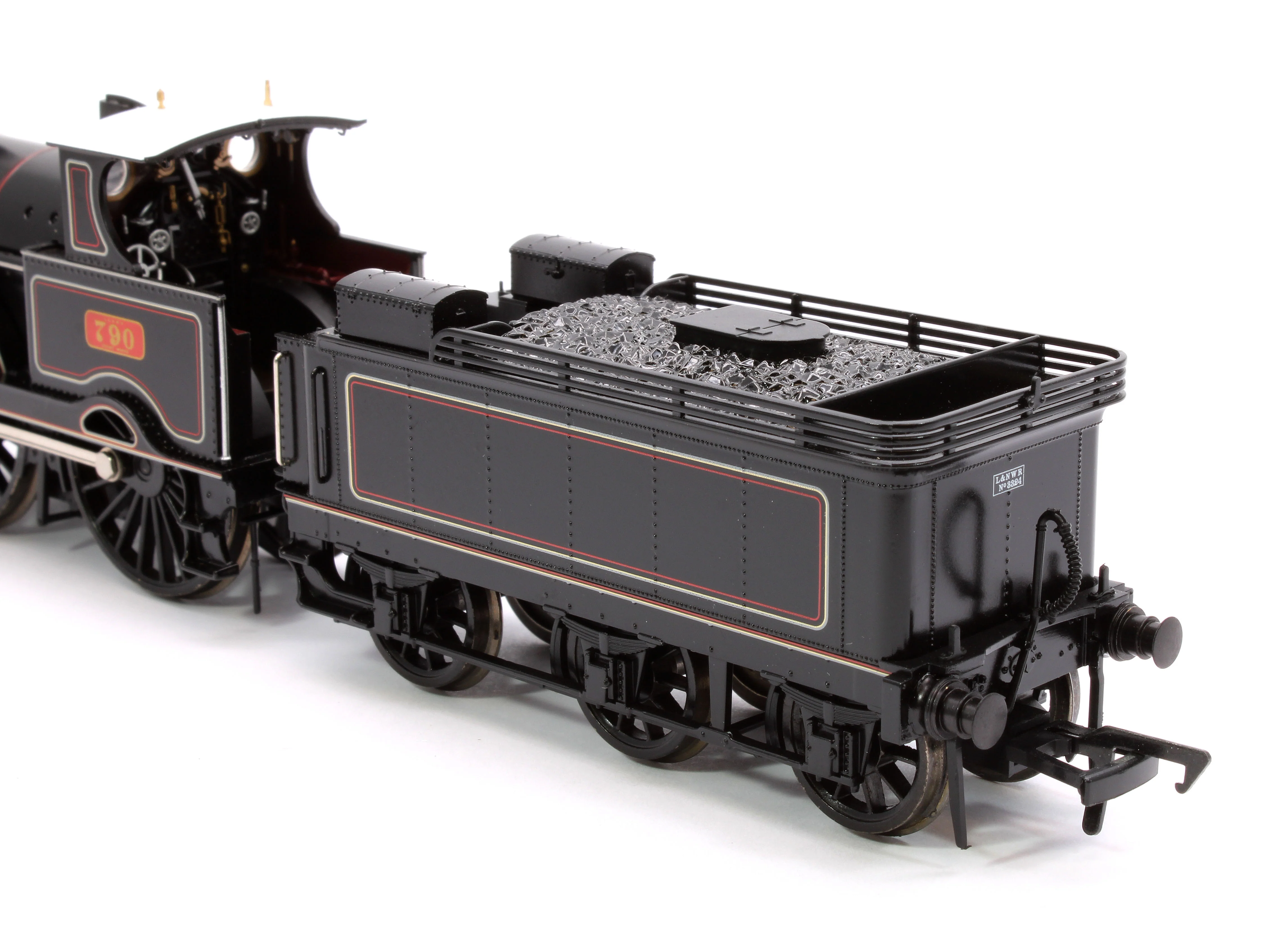 35-160NRM LNWR Improved Precedent 'Hardwicke' LNWR Black No.790 2-4-0 Steam Locomotive - Image 11