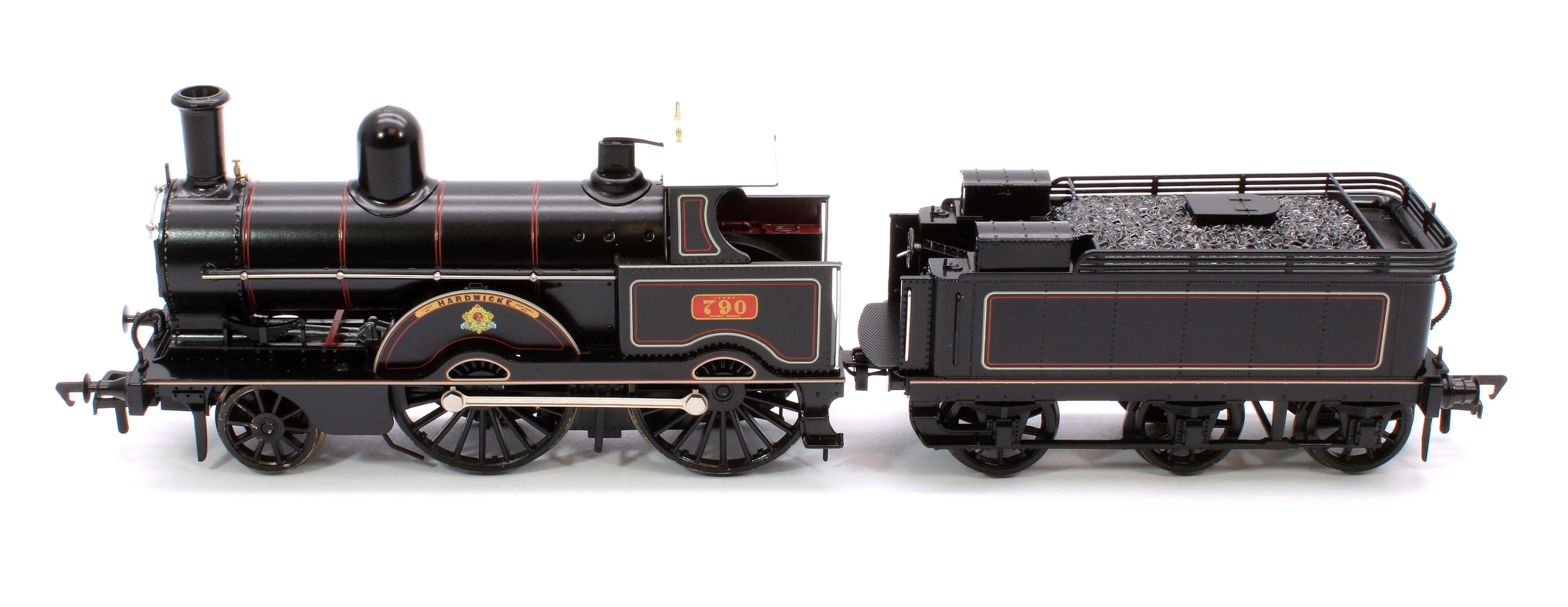35-160NRM LNWR Improved Precedent 'Hardwicke' LNWR Black No.790 2-4-0 Steam Locomotive - Image 12