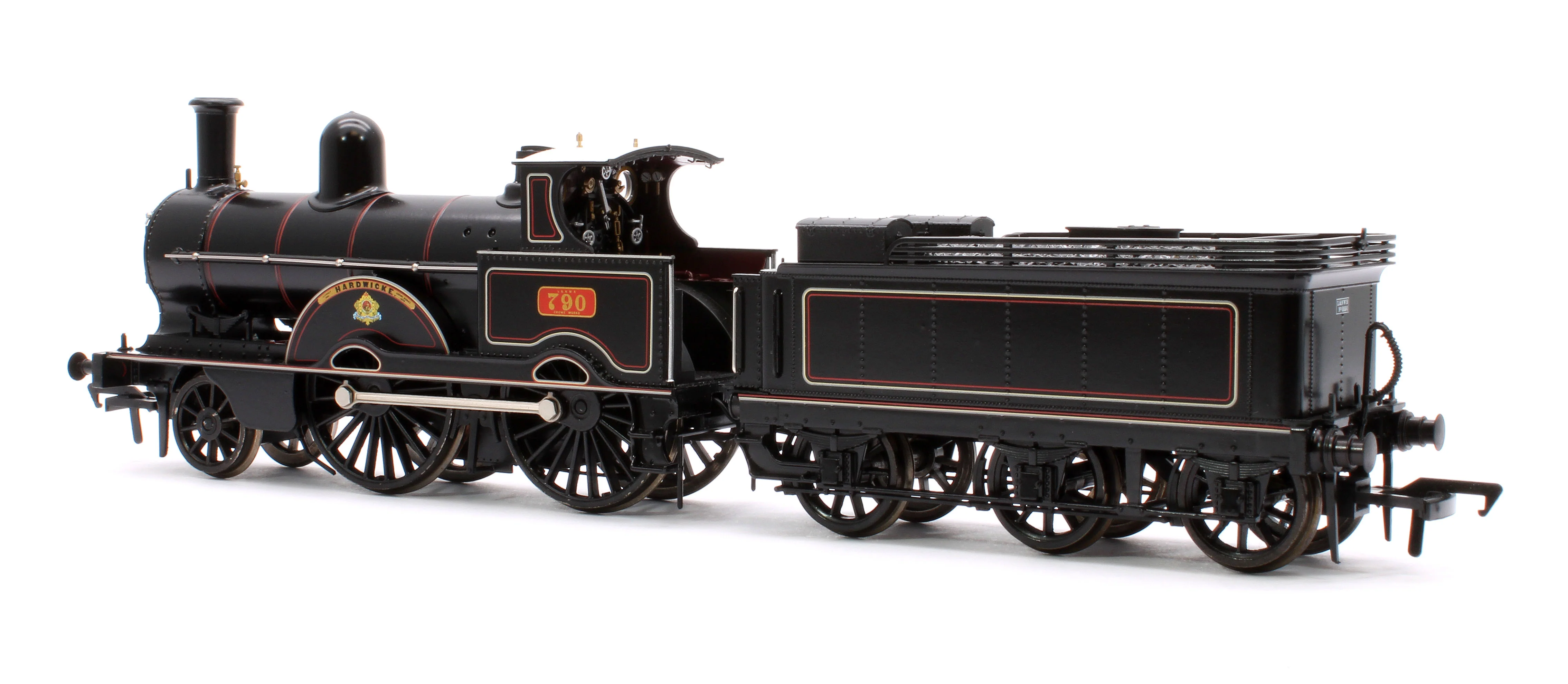 35-160NRM LNWR Improved Precedent 'Hardwicke' LNWR Black No.790 2-4-0 Steam Locomotive - Image 3