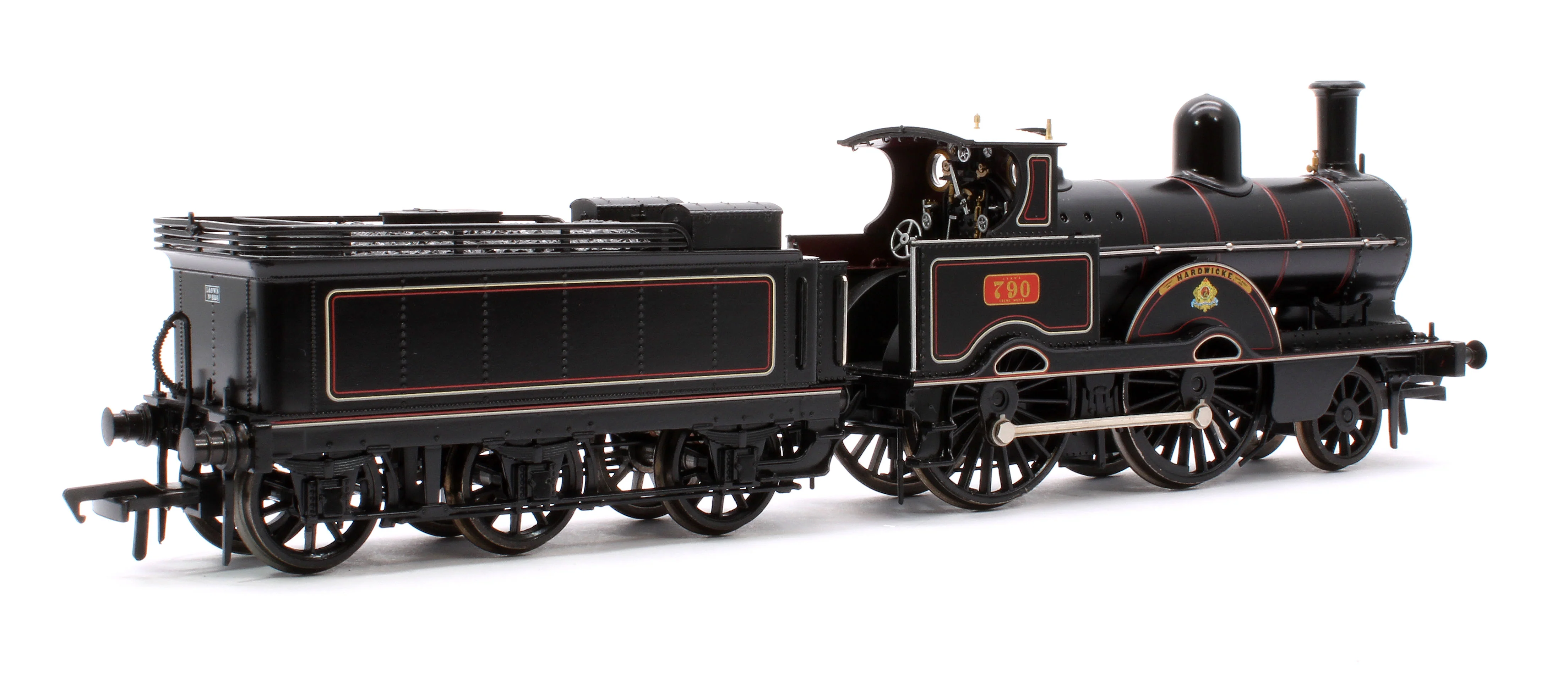 35-160NRM LNWR Improved Precedent 'Hardwicke' LNWR Black No.790 2-4-0 Steam Locomotive - Image 4
