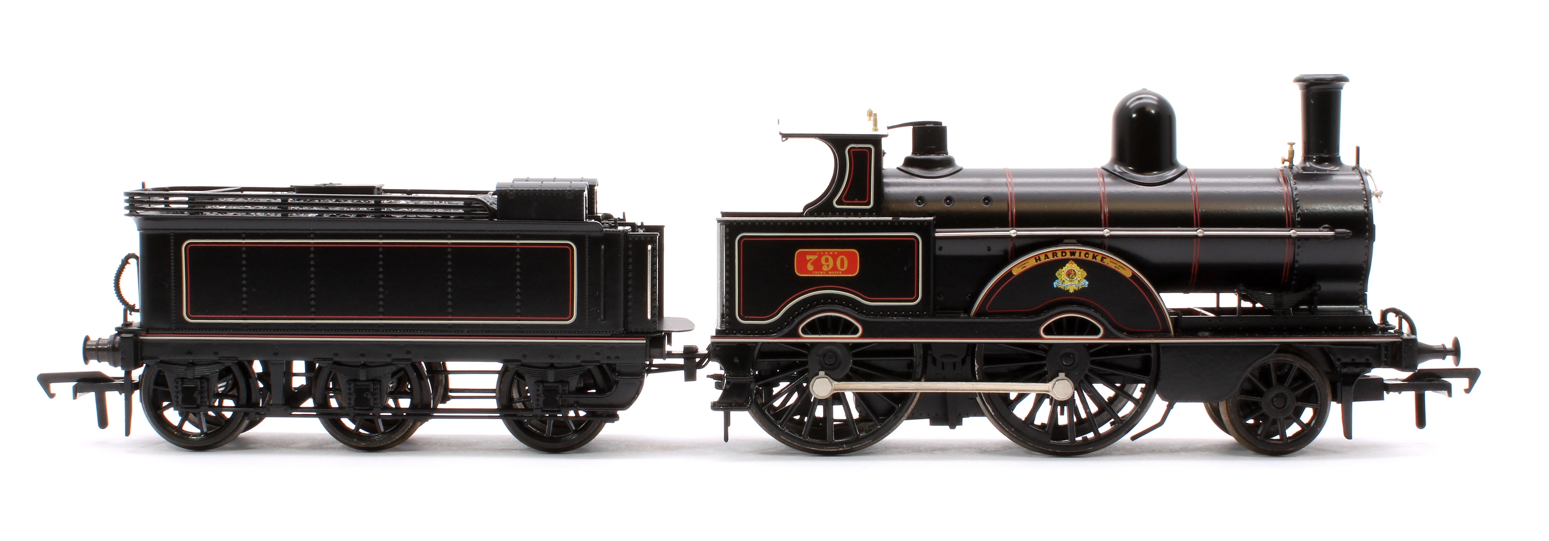 35-160NRM LNWR Improved Precedent 'Hardwicke' LNWR Black No.790 2-4-0 Steam Locomotive - Image 6