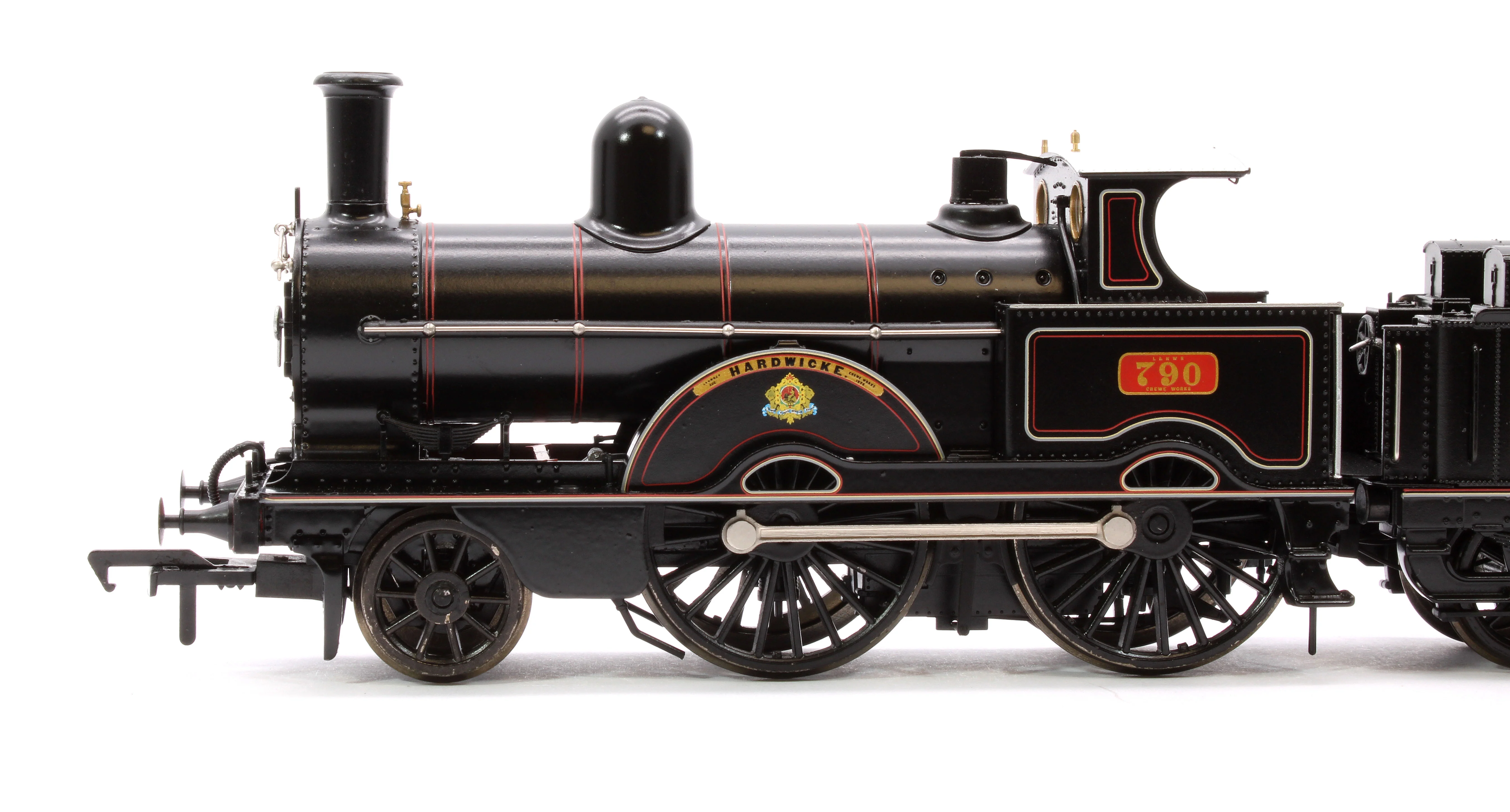 35-160NRM LNWR Improved Precedent 'Hardwicke' LNWR Black No.790 2-4-0 Steam Locomotive - Image 7
