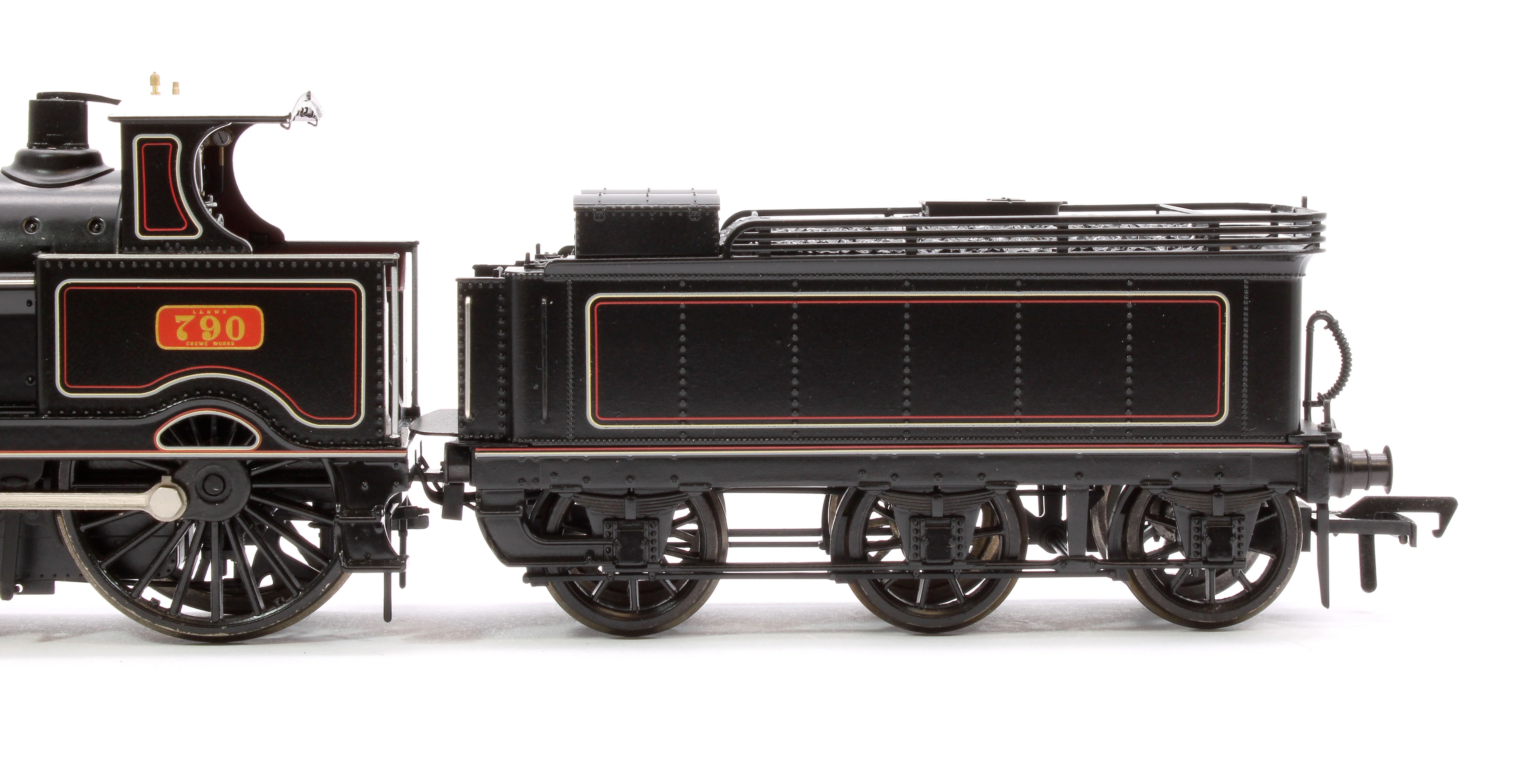 35-160NRM LNWR Improved Precedent 'Hardwicke' LNWR Black No.790 2-4-0 Steam Locomotive - Image 8