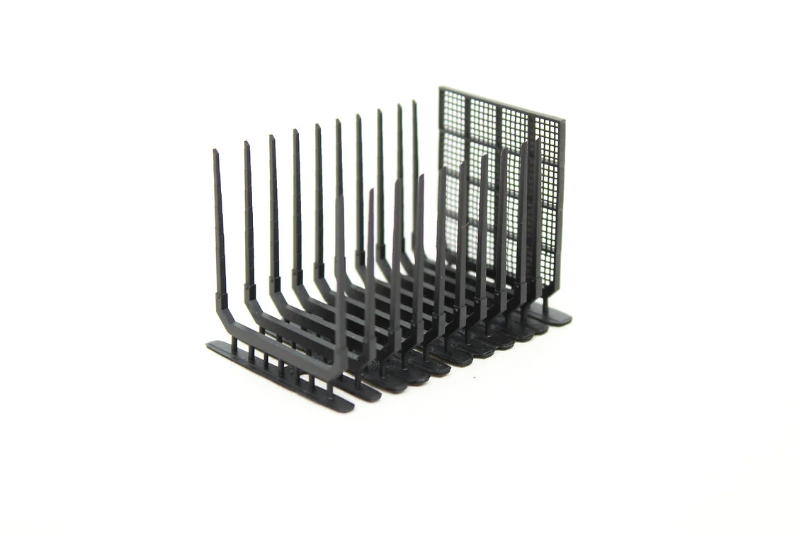 BSLLBBLK Log Lorry Bolsters and Headboard - BLACK