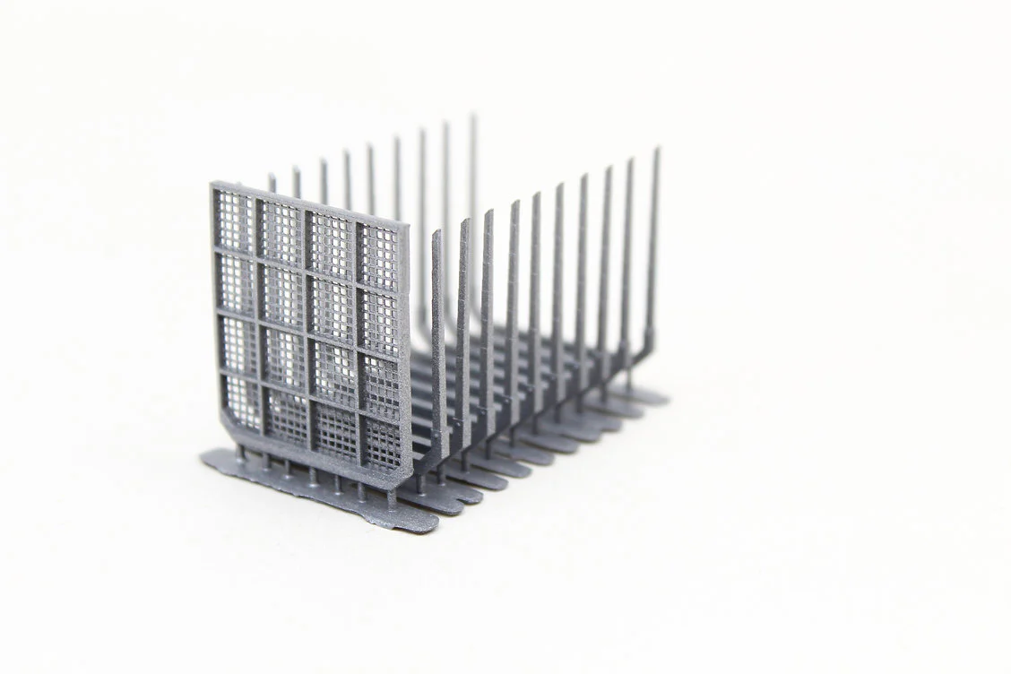 BSLLBSGRY Log Lorry Bolsters and Headboard - STEEL METAL - Image 2