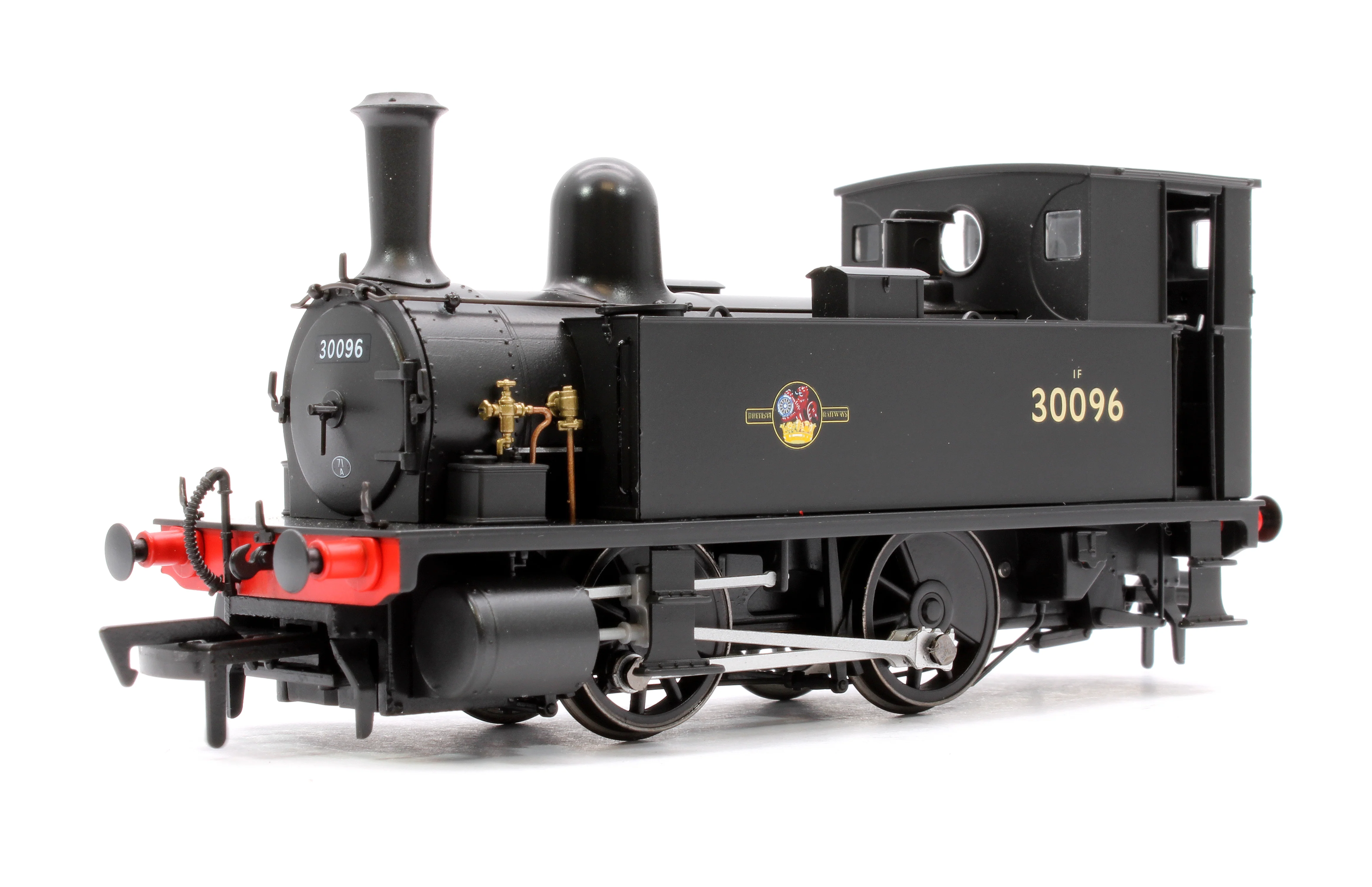 4S-018-005 LSWR Class B4 0-4-0T BR Late Crest 30096 - Steam Tank Locomotive
