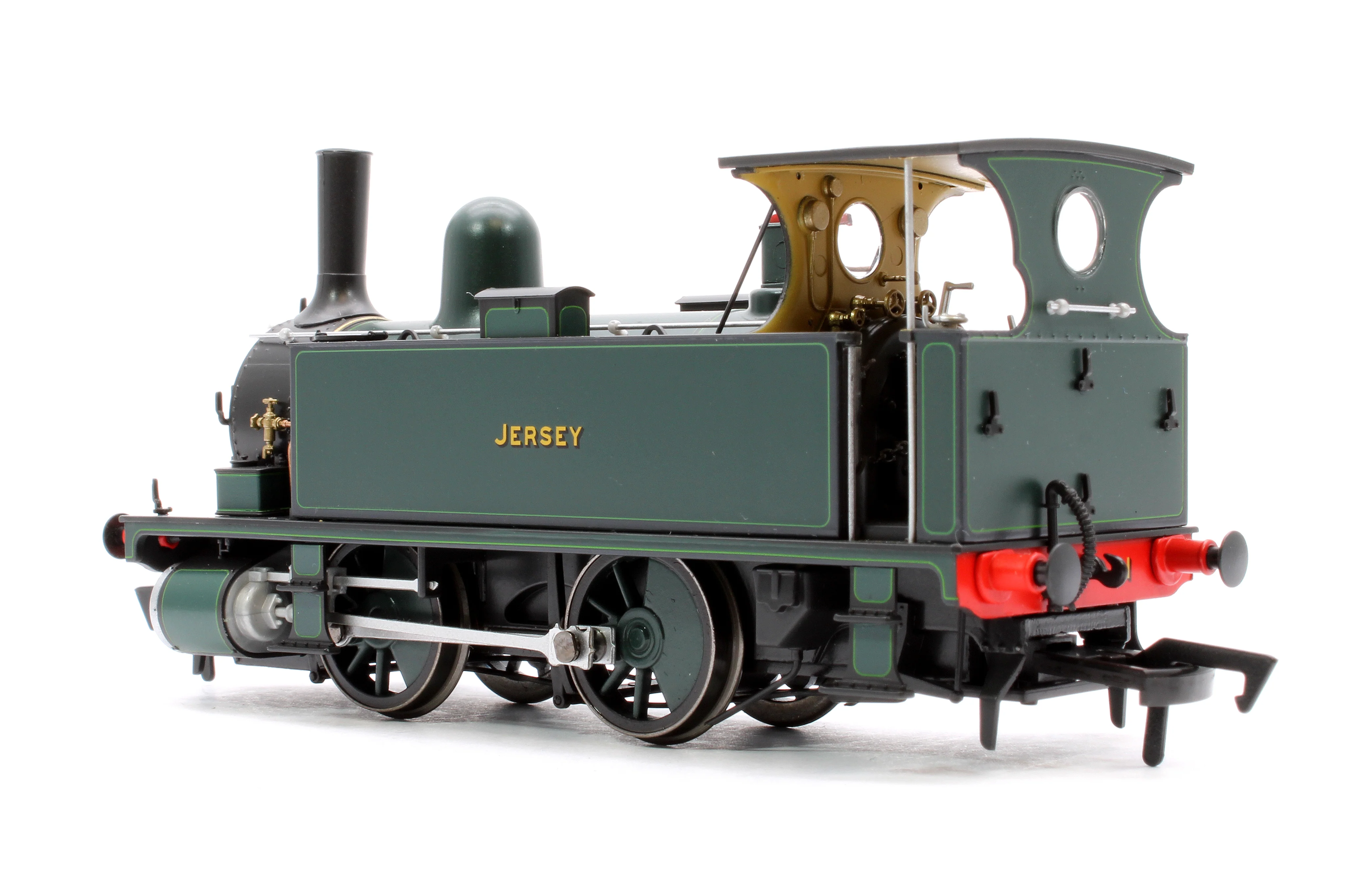 4S-018-012 LSWR Class B4 0-4-0T Lined Dark Green Jersey 91 - Steam Tank Locomotive - Image 2