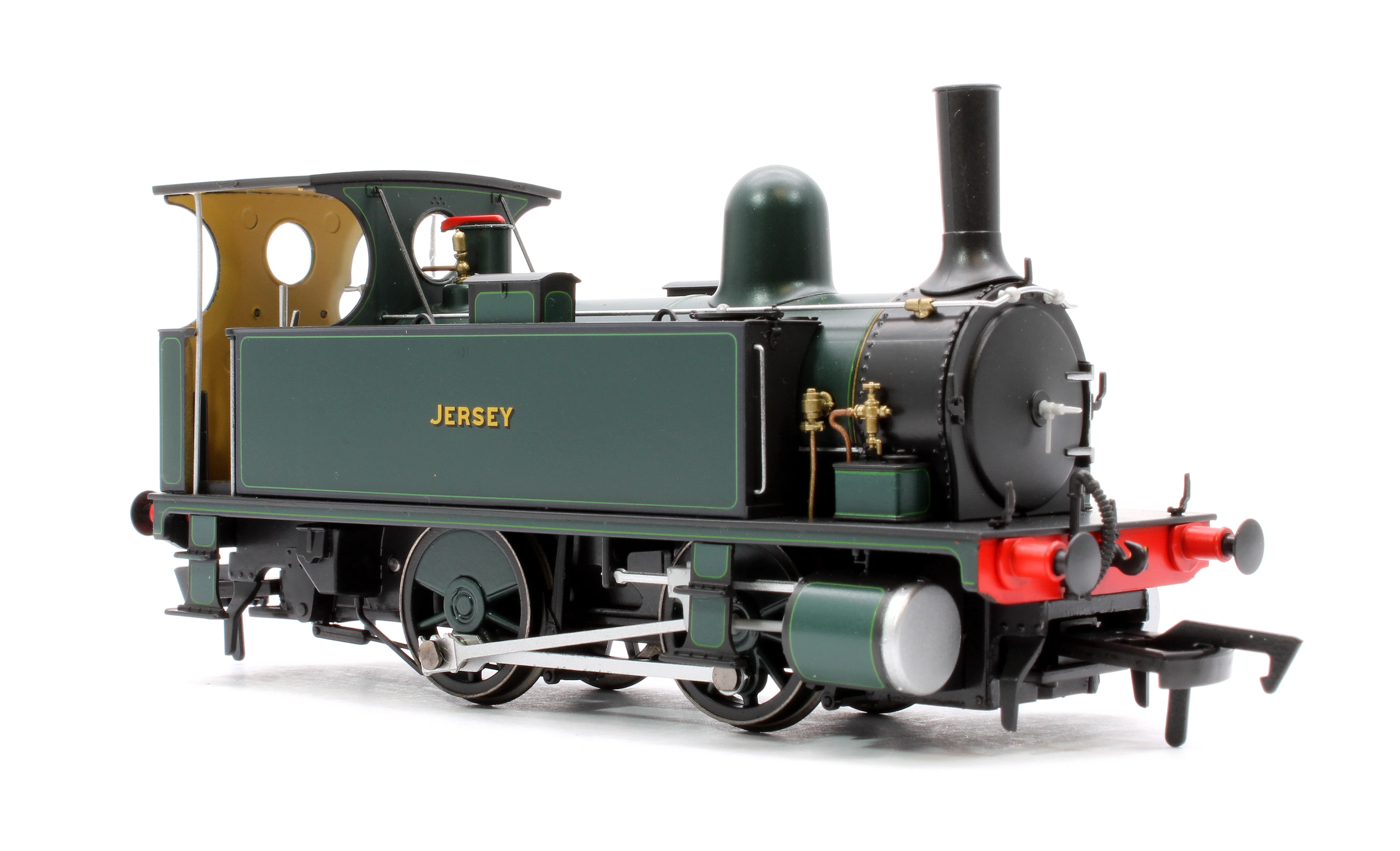 4S-018-012 LSWR Class B4 0-4-0T Lined Dark Green Jersey 91 - Steam Tank Locomotive - Image 4