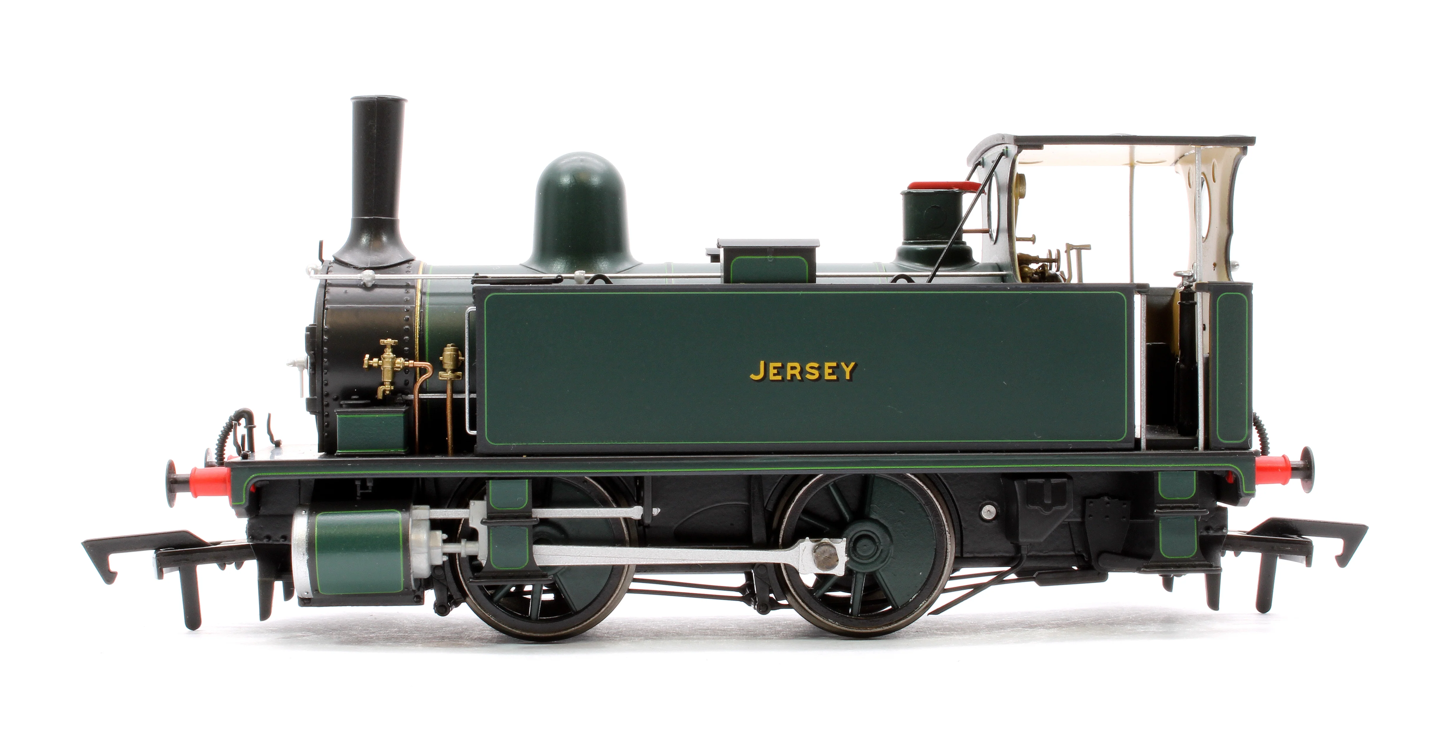 4S-018-012 LSWR Class B4 0-4-0T Lined Dark Green Jersey 91 - Steam Tank Locomotive - Image 5