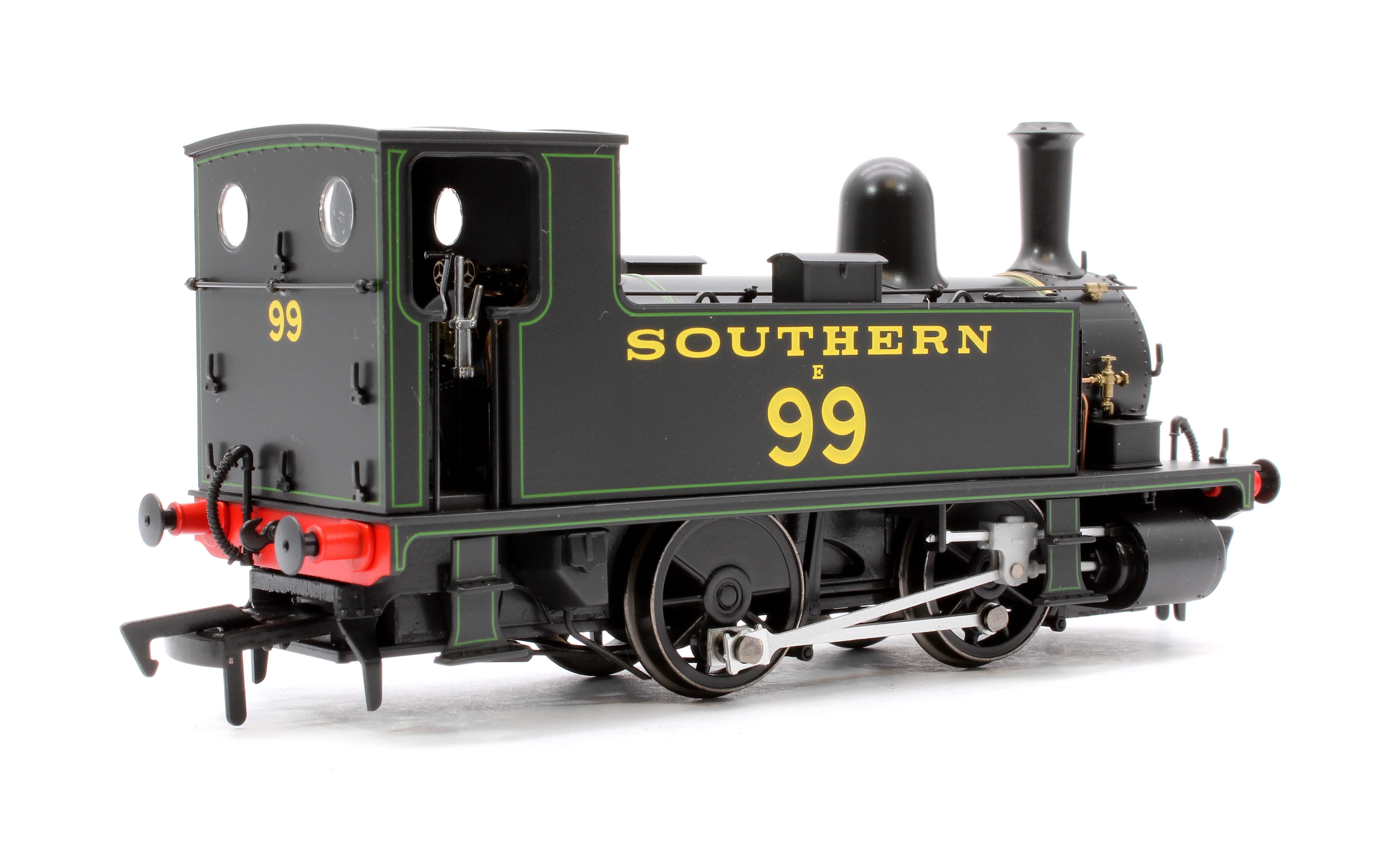 4S-018-015 LSWR Class B4 0-4-0T Southern Black lined 99 - Steam Tank Locomotive - Image 3
