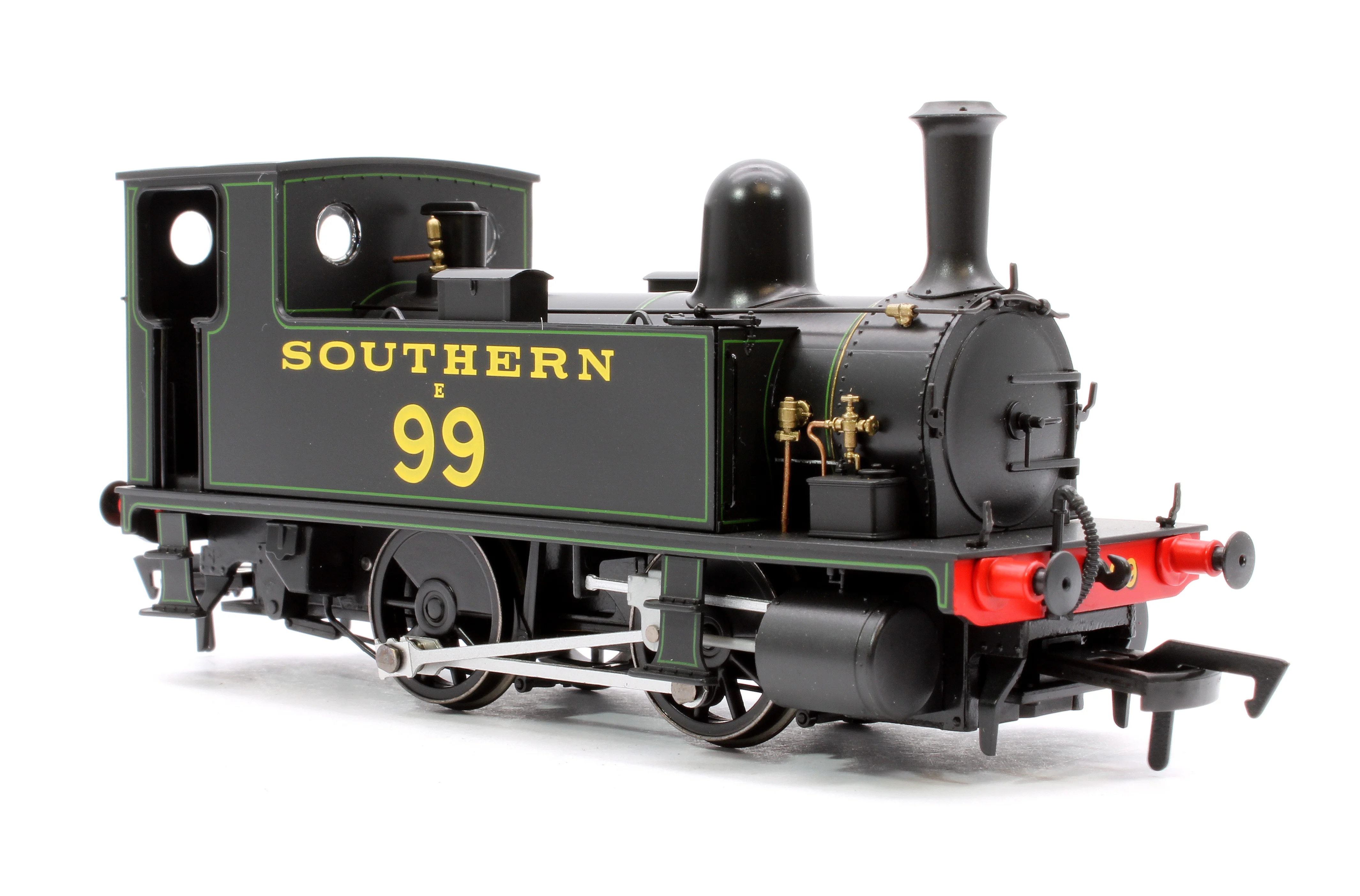 4S-018-015 LSWR Class B4 0-4-0T Southern Black lined 99 - Steam Tank Locomotive - Image 4