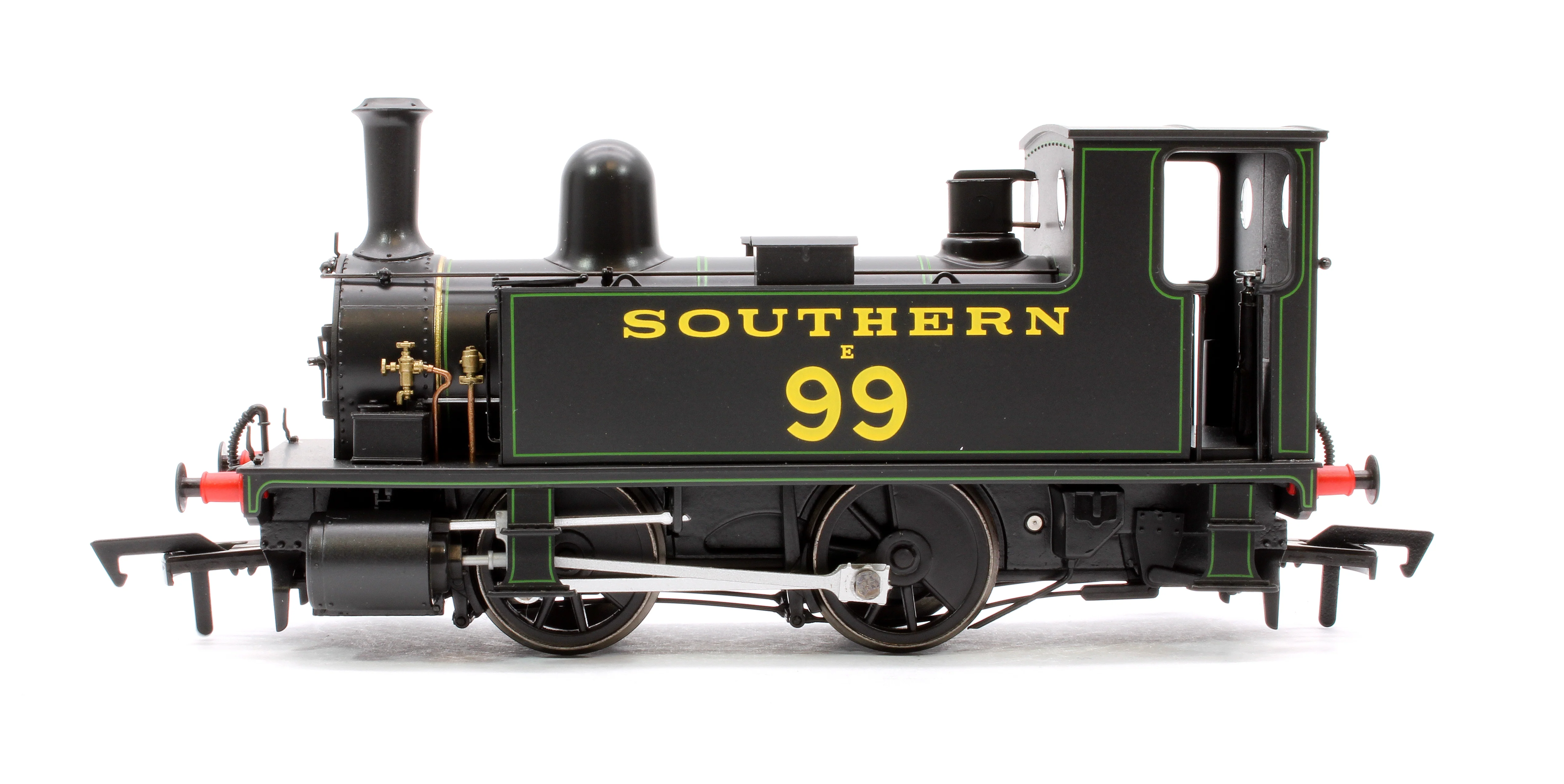 4S-018-015 LSWR Class B4 0-4-0T Southern Black lined 99 - Steam Tank Locomotive - Image 5