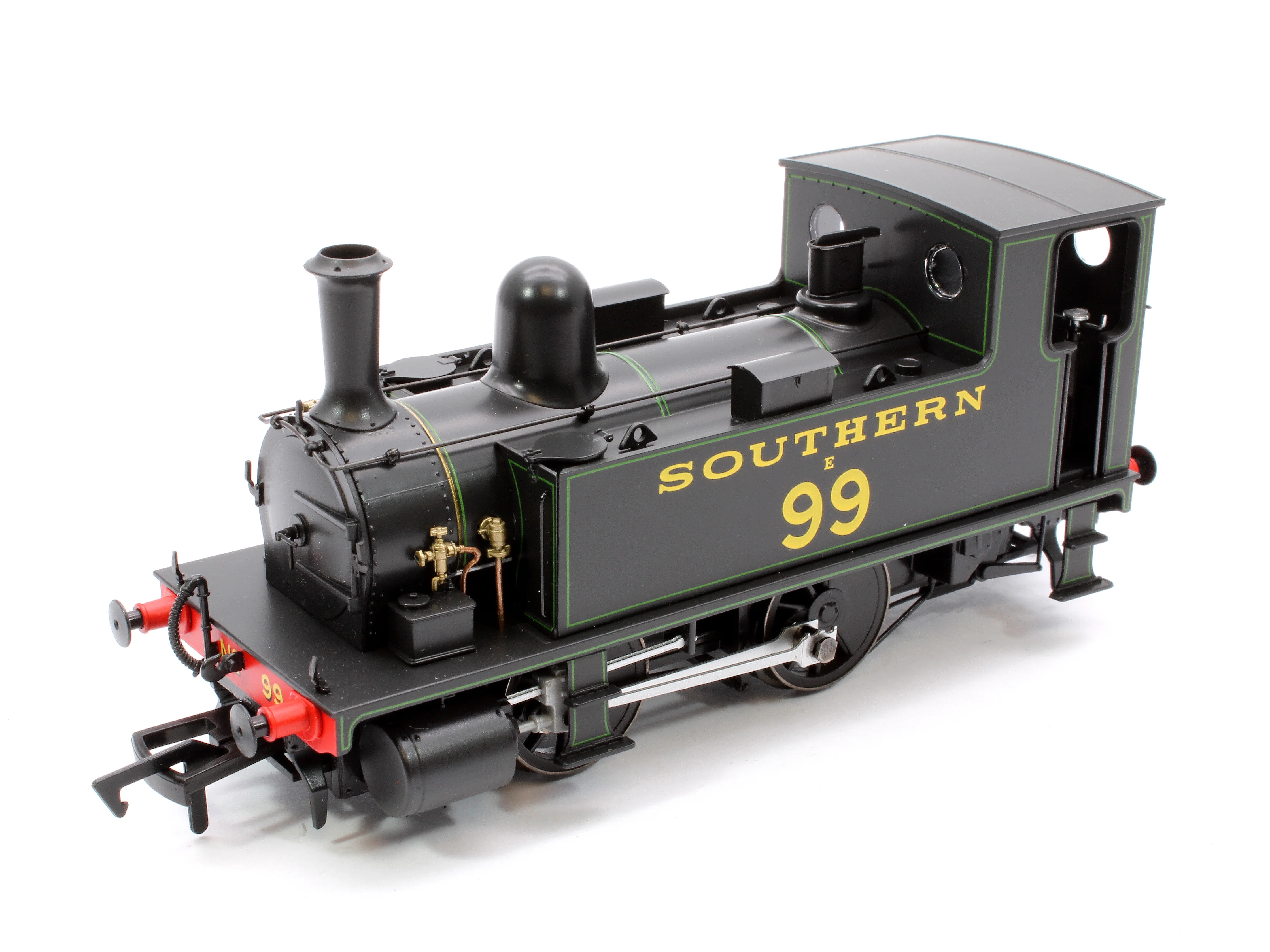 4S-018-015 LSWR Class B4 0-4-0T Southern Black lined 99 - Steam Tank Locomotive - Image 9