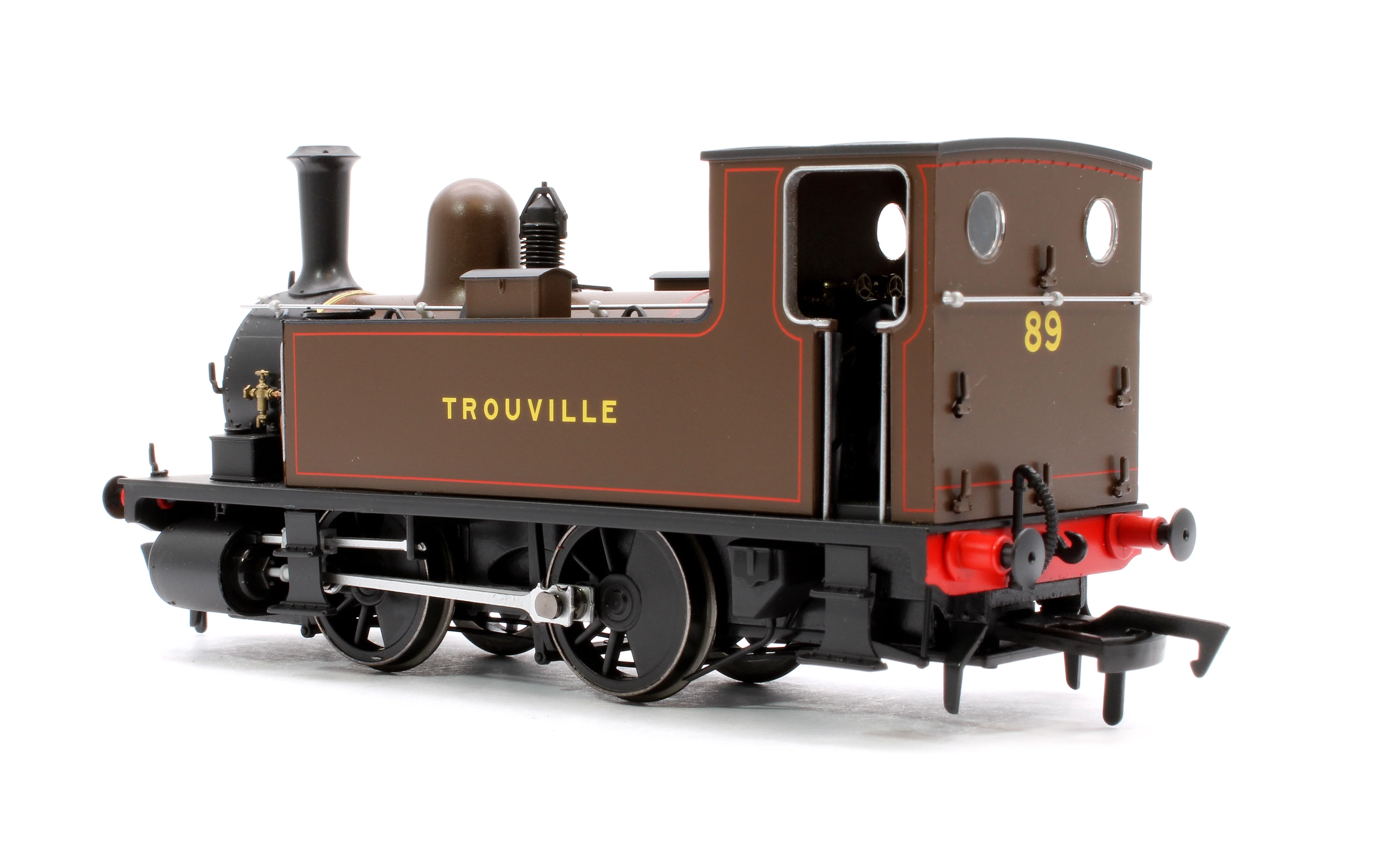 4S-018-014 LSWR Class B4 0-4-0T Trouville Brown 89 - Steam Tank Locomotive - Image 2