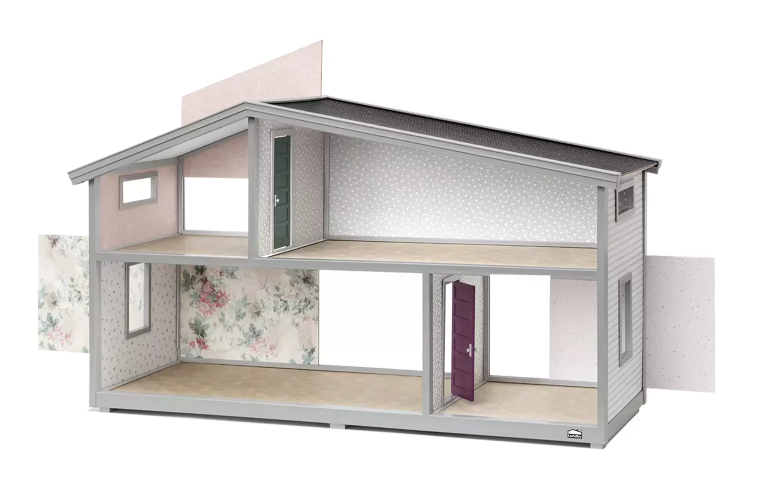 60102100 Lundby Life Doll's House 4 Rooms - Image 3