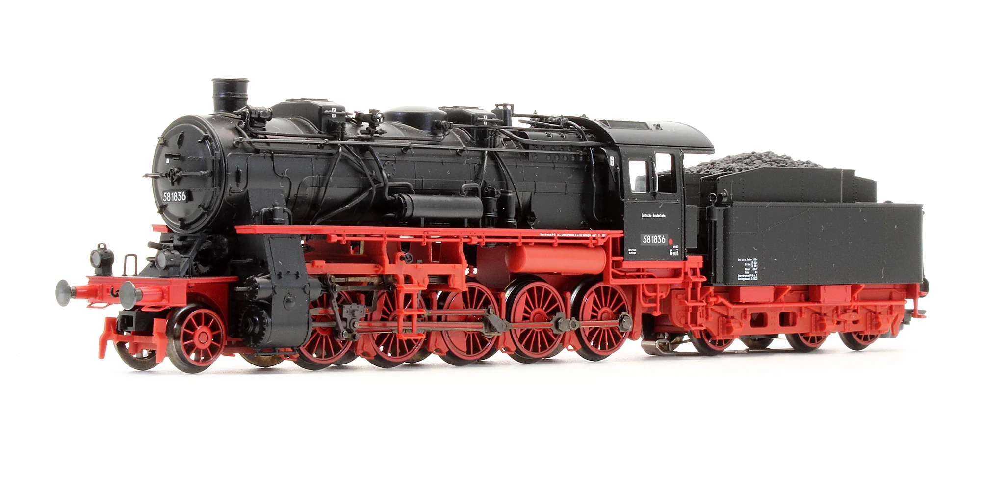 37589 Pre-Owned DB BR 58 1836 Steam Locomotive - 3 Rail Digital Sound