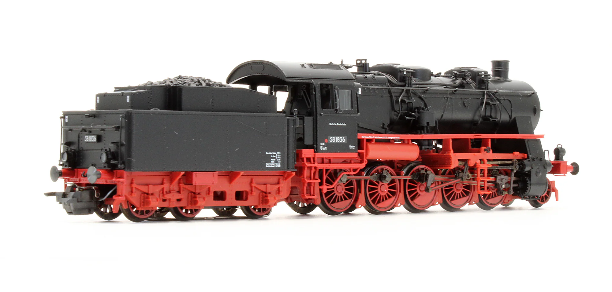 37589 Pre-Owned DB BR 58 1836 Steam Locomotive - 3 Rail Digital Sound - Image 2