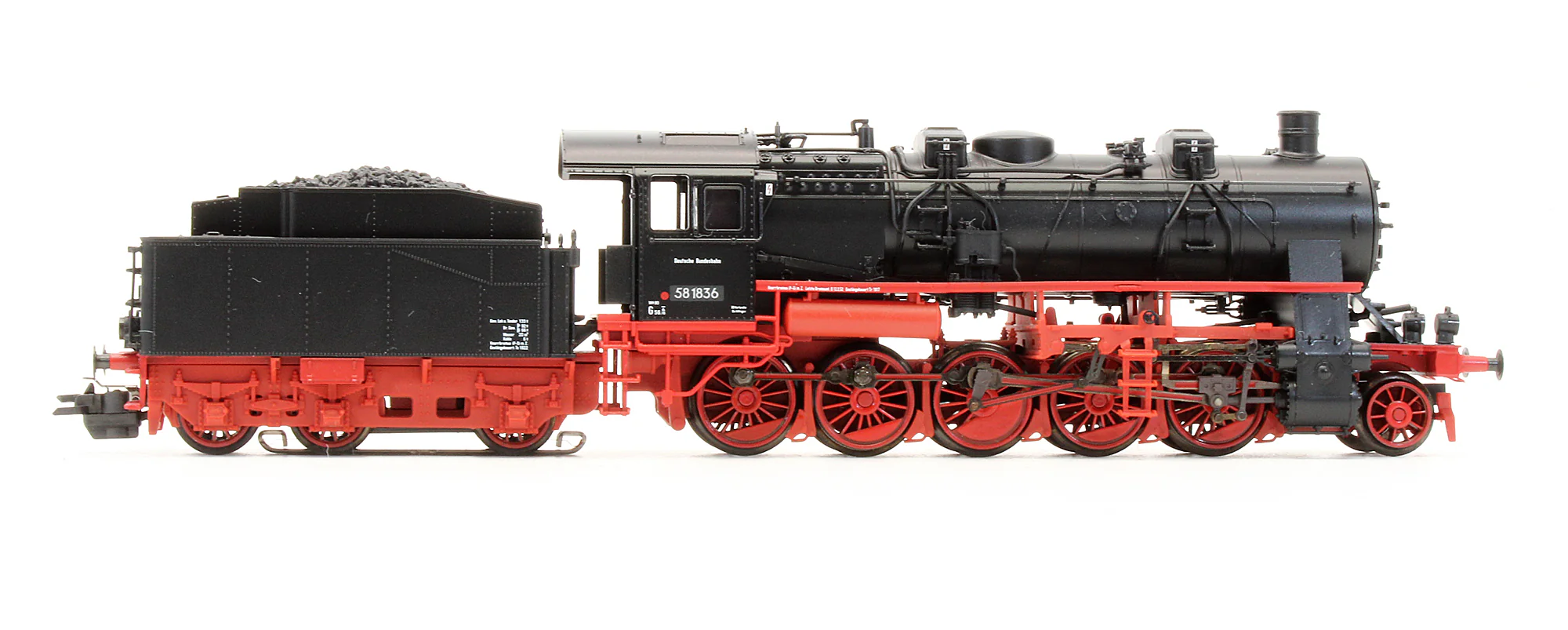 37589 Pre-Owned DB BR 58 1836 Steam Locomotive - 3 Rail Digital Sound - Image 3