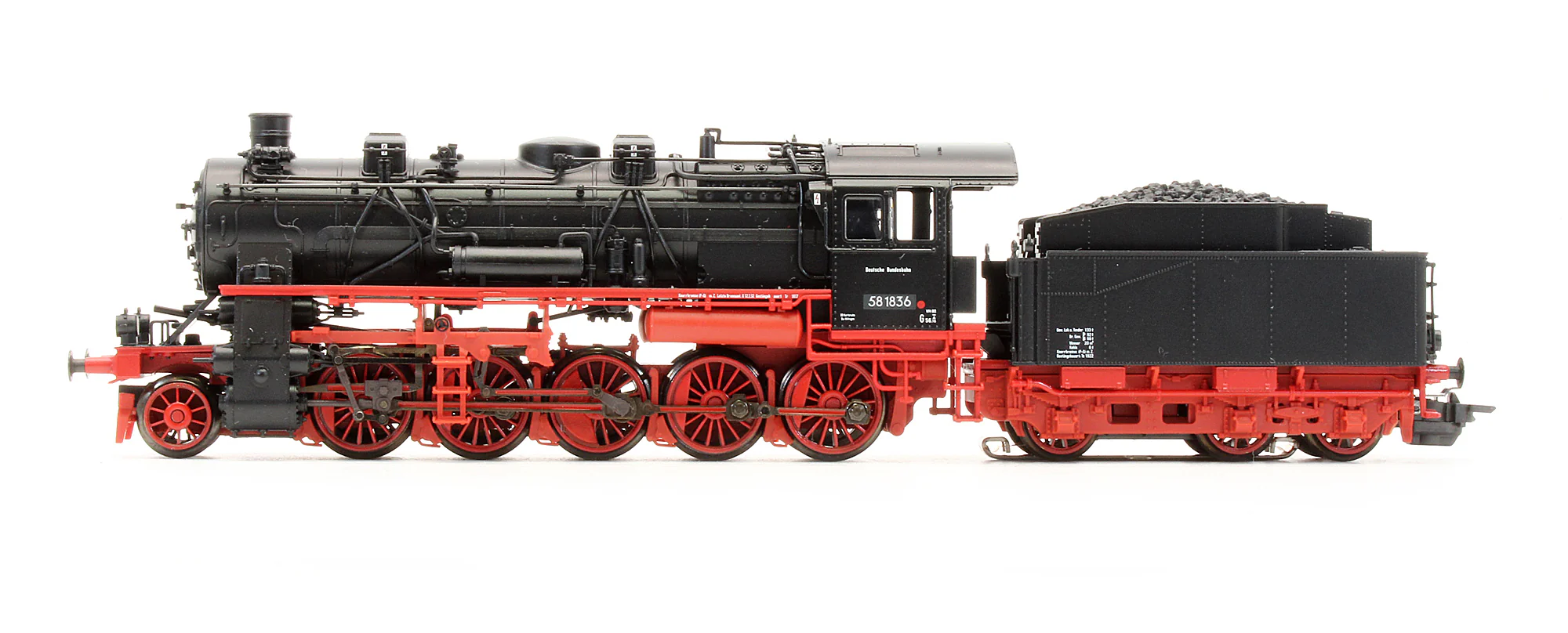 37589 Pre-Owned DB BR 58 1836 Steam Locomotive - 3 Rail Digital Sound - Image 4