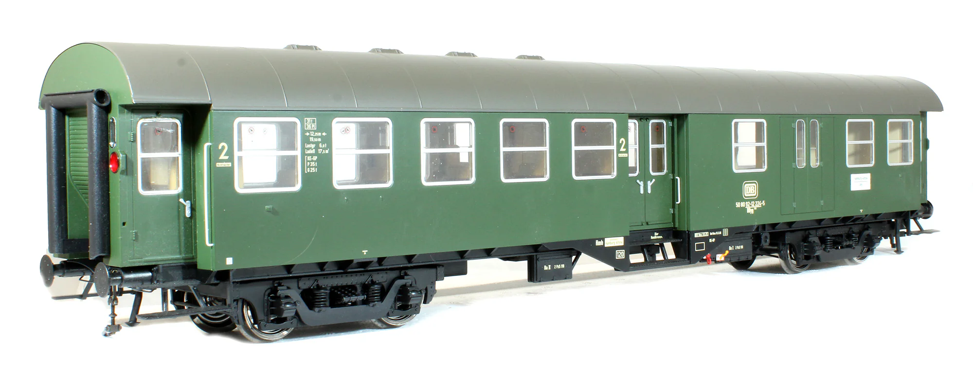 58167 Pre-Owned DB type BDyg 533 "Umbauwagen" / "Rebuild Car". 2nd class with a baggage area.
