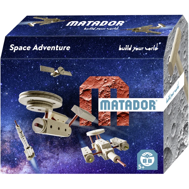 SpaceExplorer+5 Matador - MAKER Space Explorer Wooden Construction Kit +5