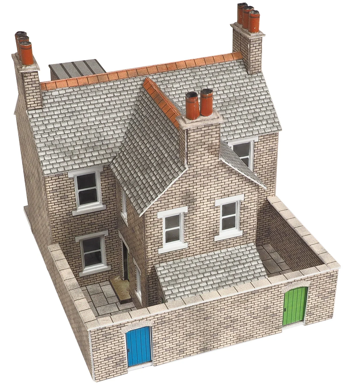 PN104 Terrace Houses in Stone – 2021 Design Building Kit - Image 4