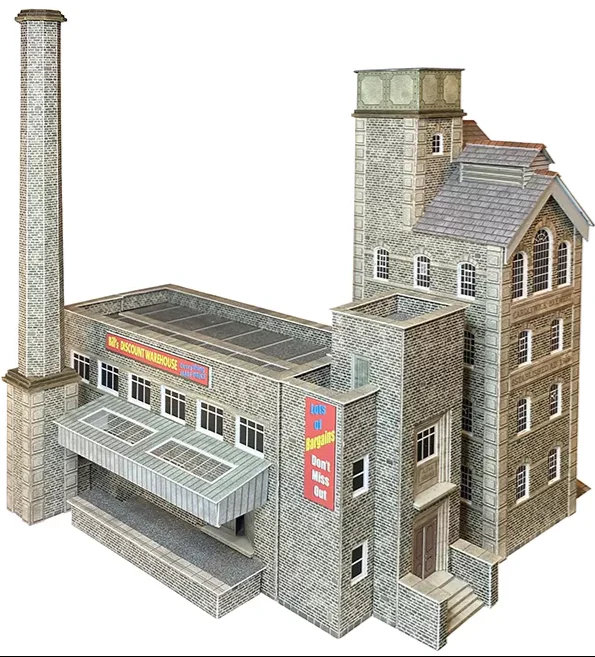 PN187 N Old Factory Building Kit - Image 3