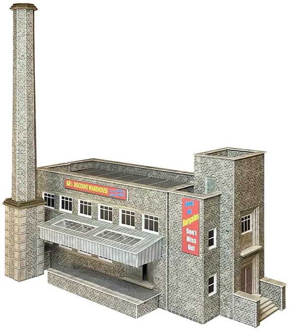 PN187 N Old Factory Building Kit - Image 4