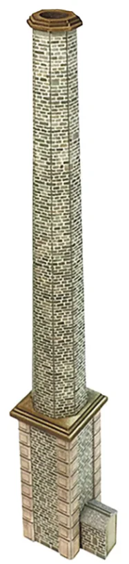 PN991 N Old Mill Chimney Stack Building Kit
