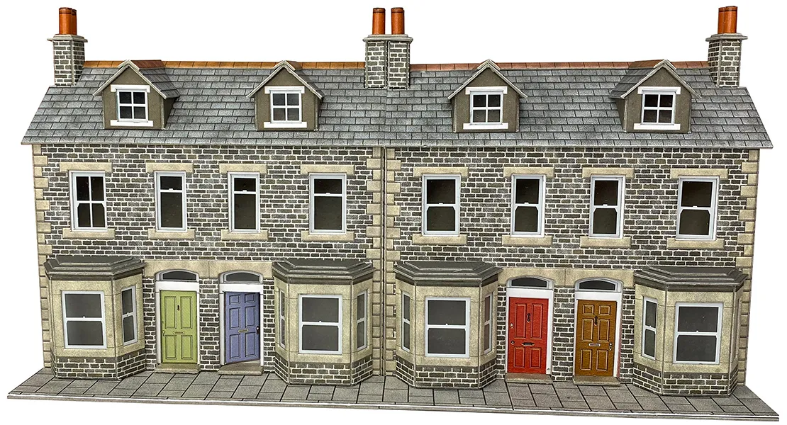PO303 Terraced Housing Fronts Stone Kit - Image 2