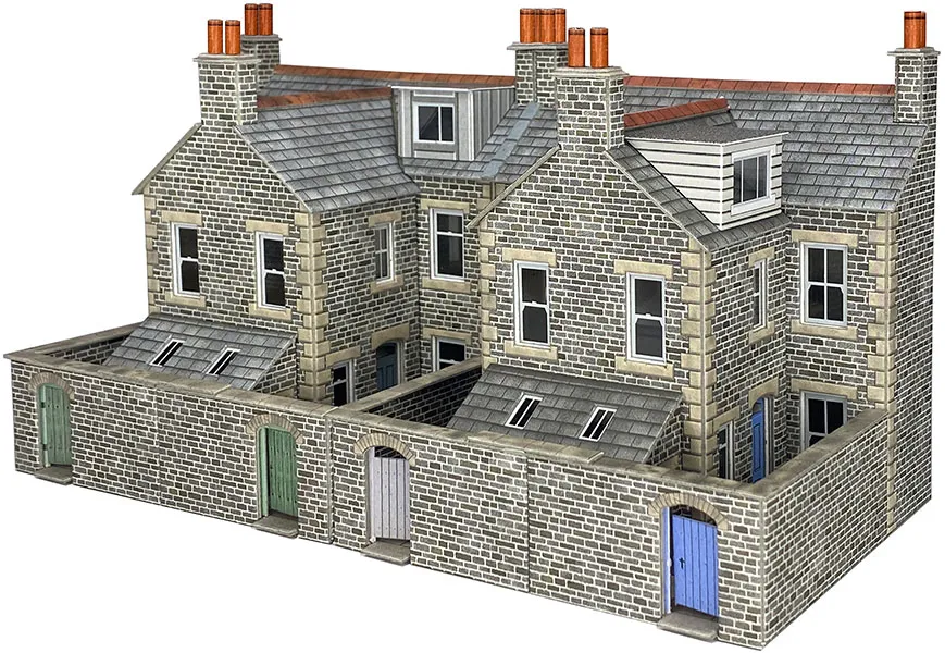 PO305 Terraced House Backs Stone Kit