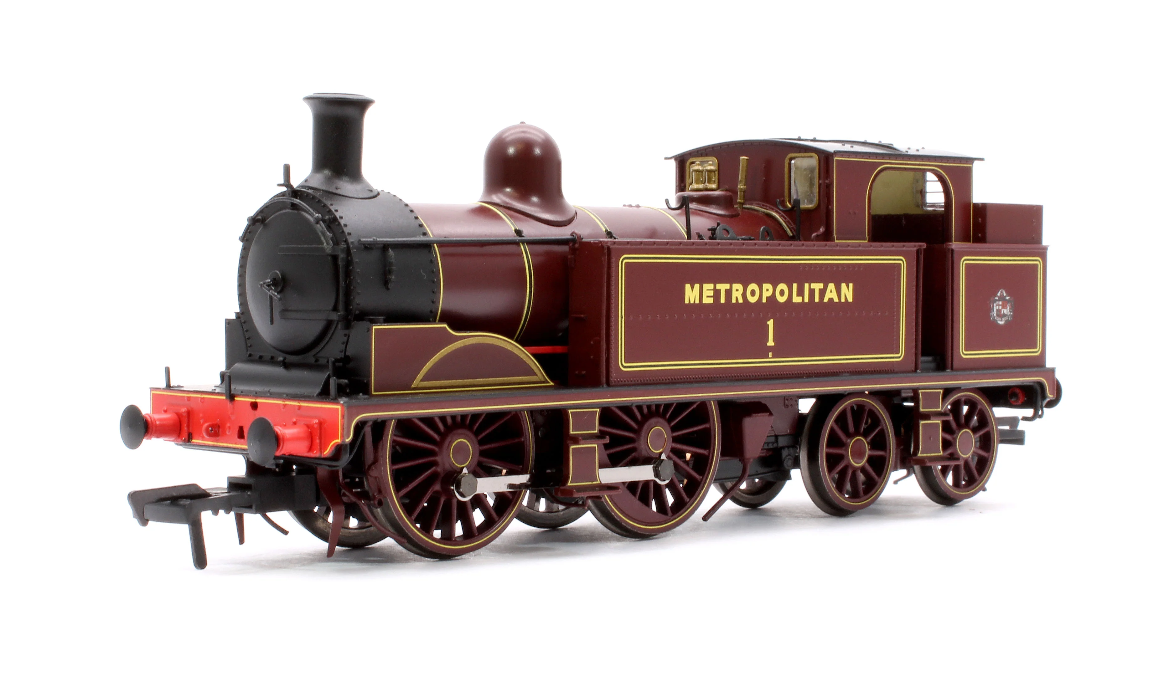 909504 Metropolitan Railway E Class No. 1 0-4-4T - 2013-2020 Condition - Steam Tank Locomotive - DCC Sound Fitted