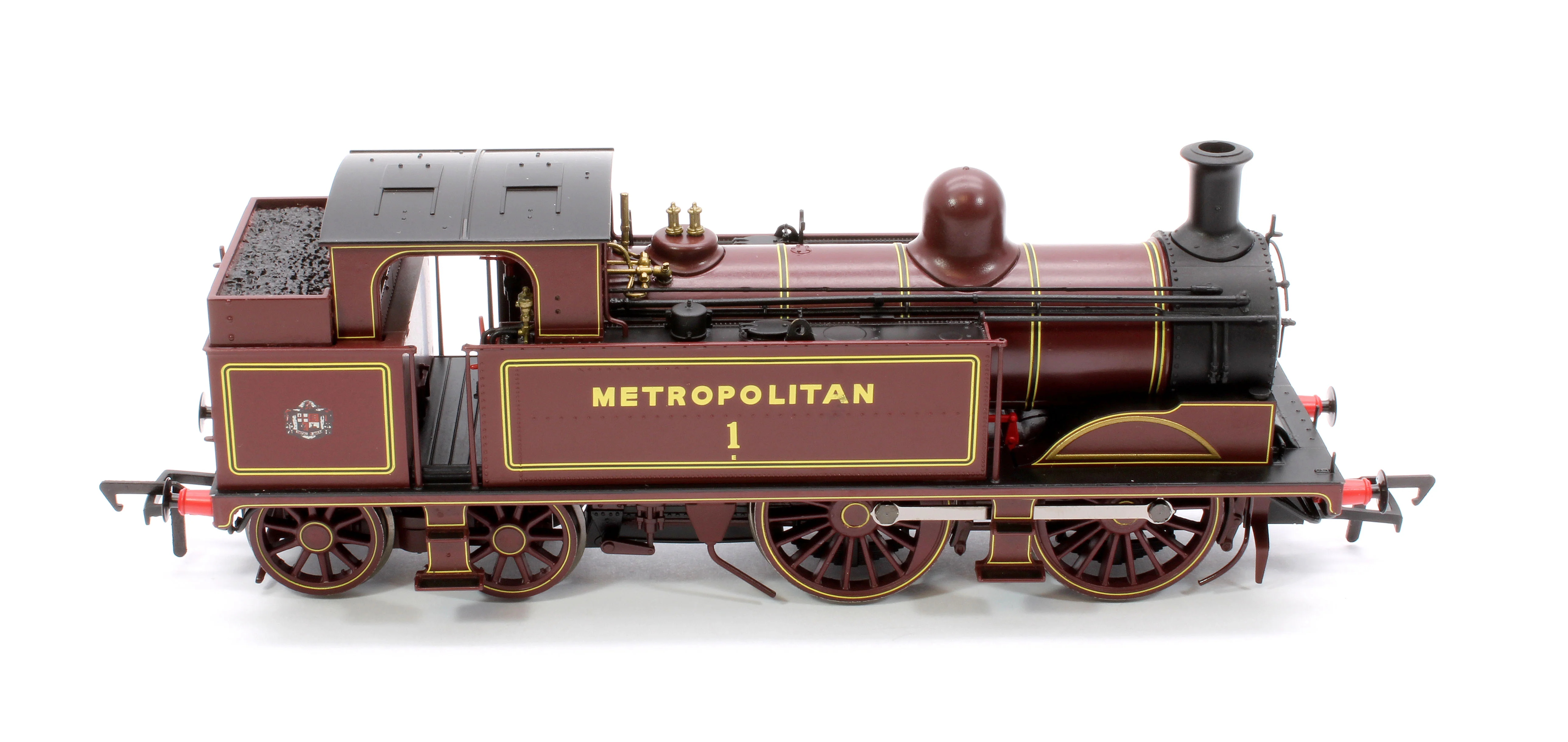 909504 Metropolitan Railway E Class No. 1 0-4-4T - 2013-2020 Condition - Steam Tank Locomotive - DCC Sound Fitted - Image 11