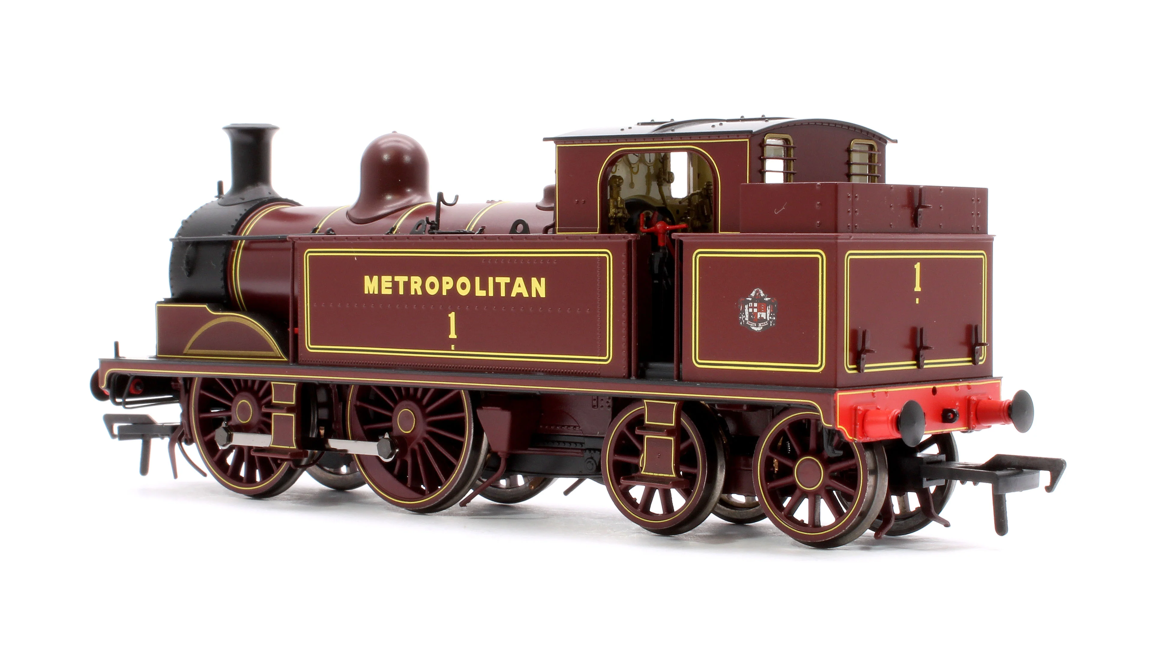 909504 Metropolitan Railway E Class No. 1 0-4-4T - 2013-2020 Condition - Steam Tank Locomotive - DCC Sound Fitted - Image 2