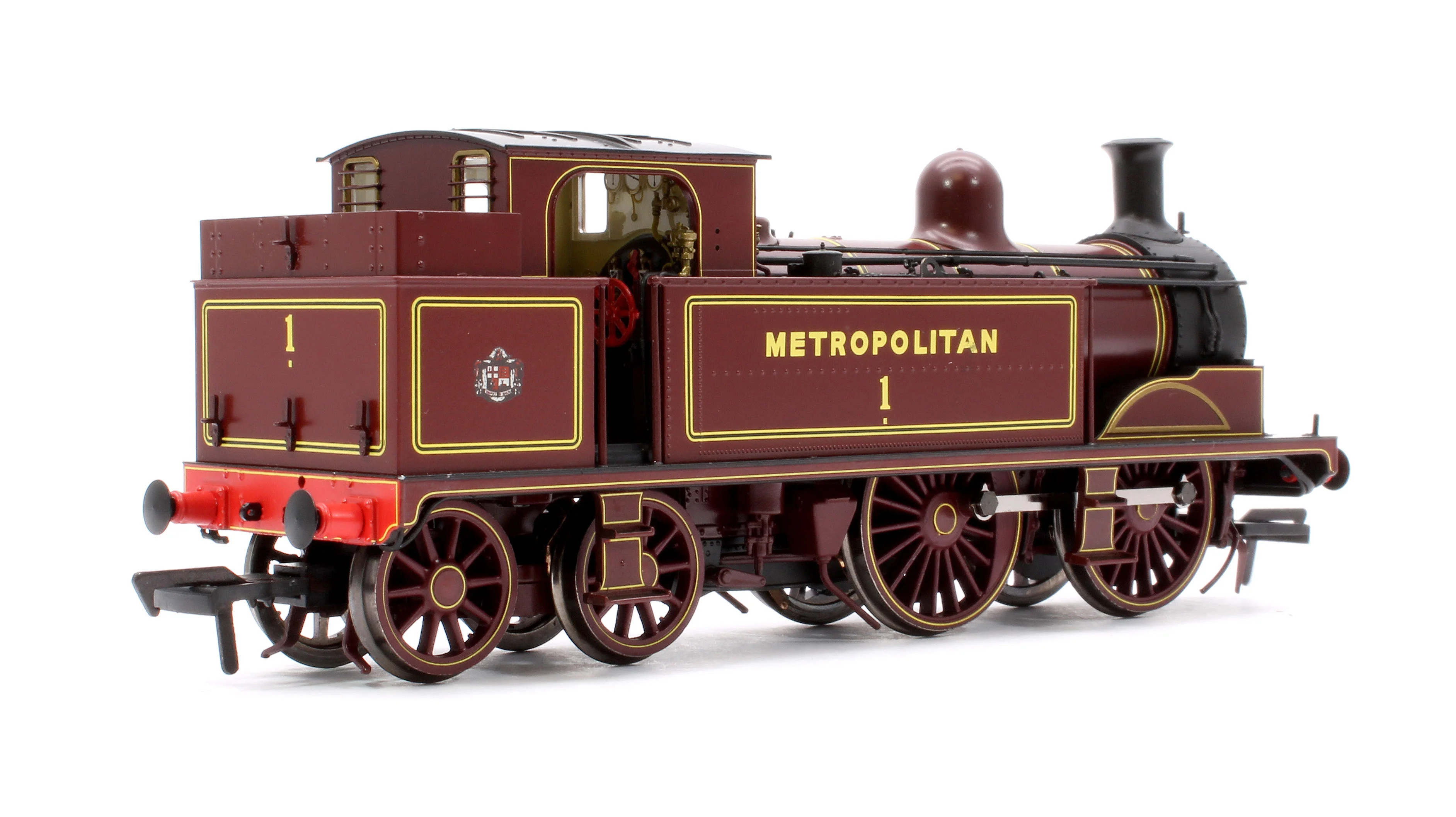 909504 Metropolitan Railway E Class No. 1 0-4-4T - 2013-2020 Condition - Steam Tank Locomotive - DCC Sound Fitted - Image 3