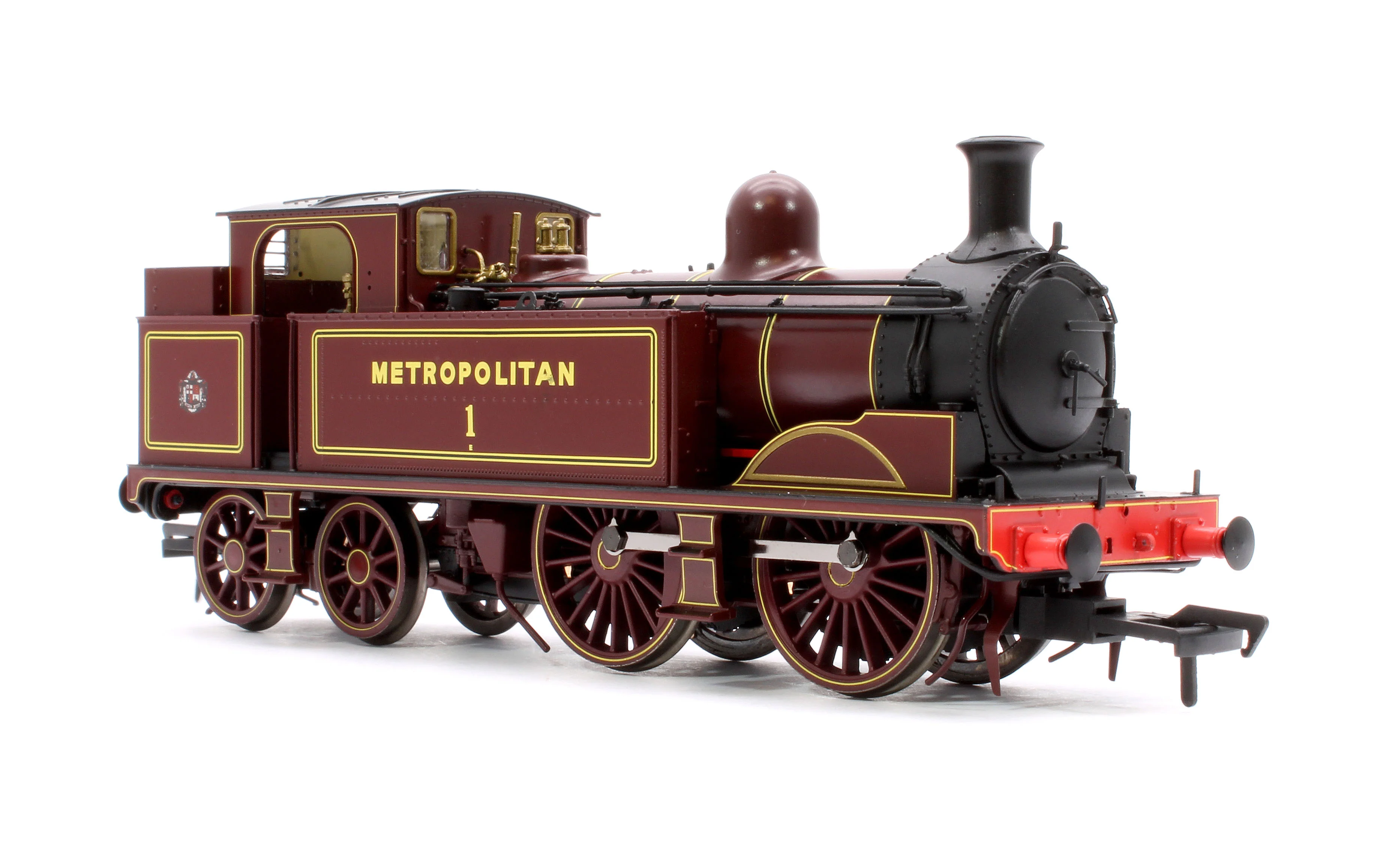 909504 Metropolitan Railway E Class No. 1 0-4-4T - 2013-2020 Condition - Steam Tank Locomotive - DCC Sound Fitted - Image 4