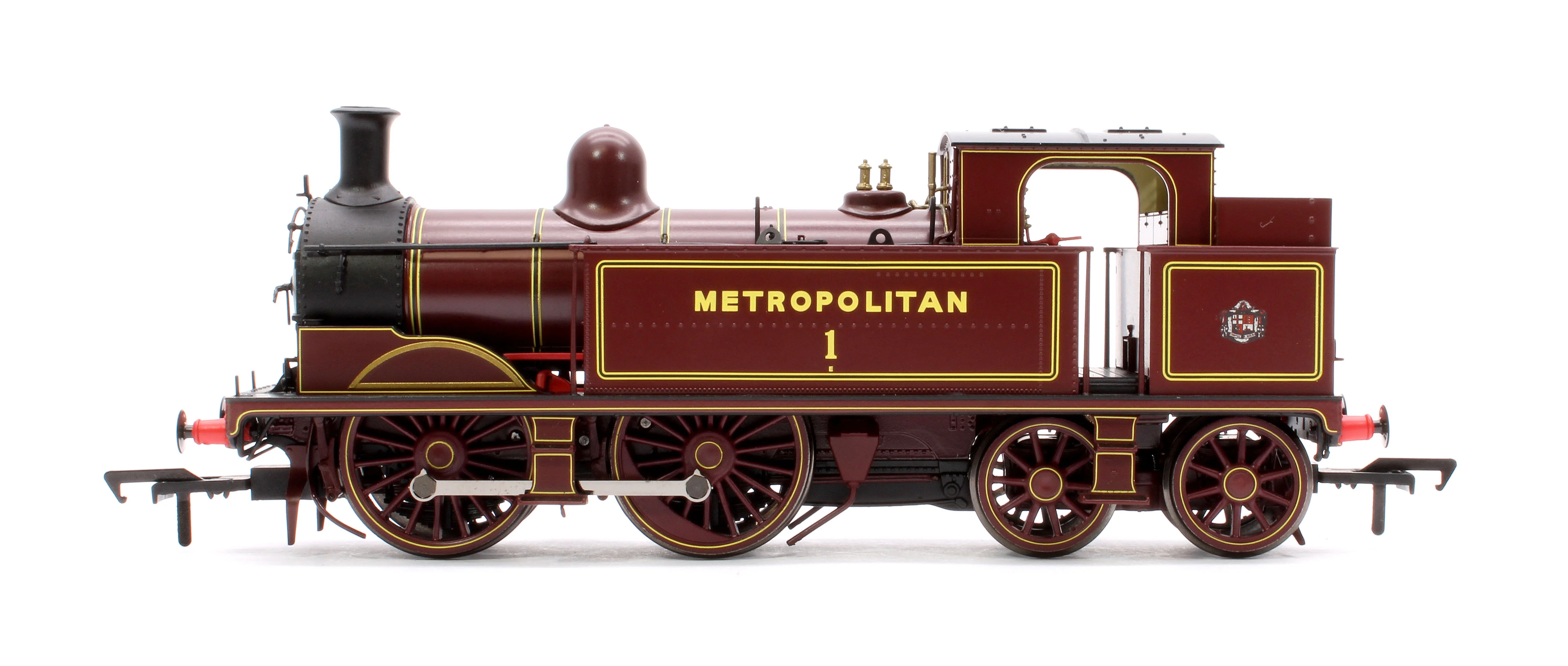 909504 Metropolitan Railway E Class No. 1 0-4-4T - 2013-2020 Condition - Steam Tank Locomotive - DCC Sound Fitted - Image 5