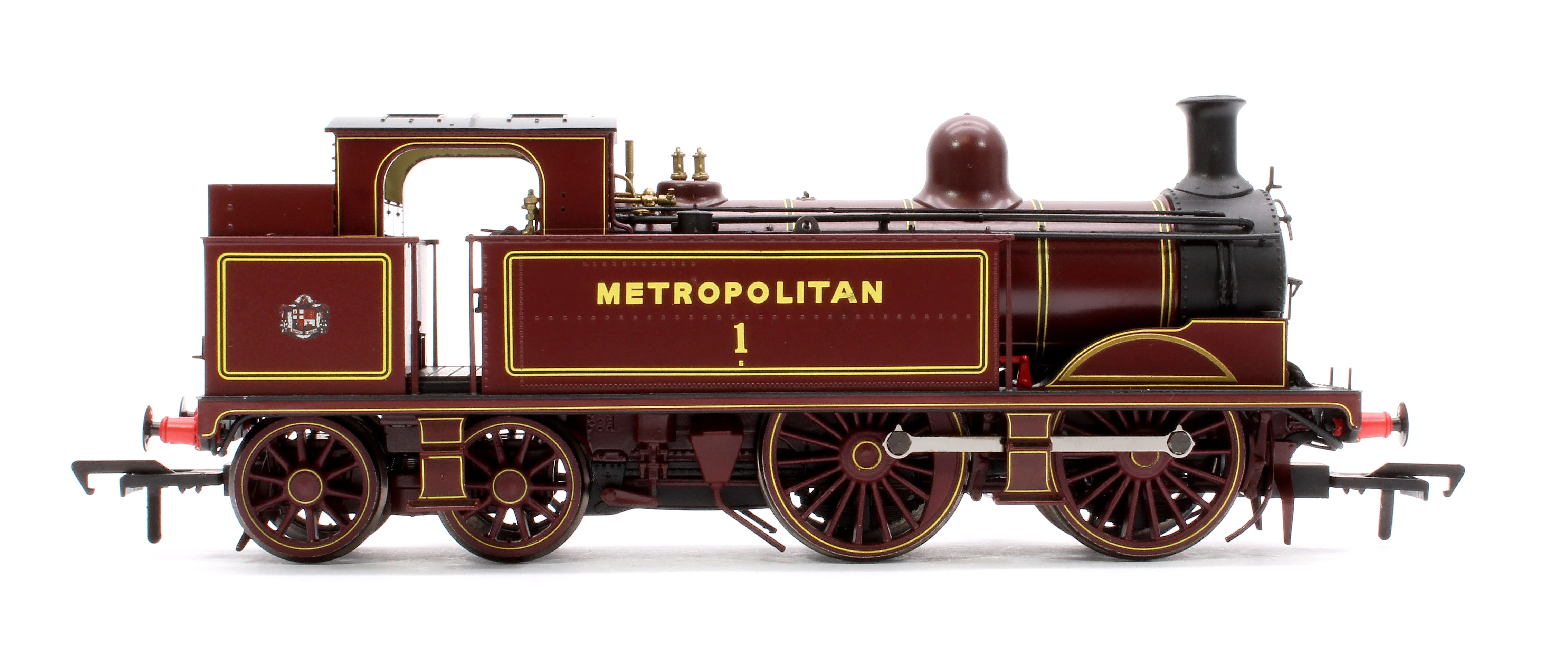 909504 Metropolitan Railway E Class No. 1 0-4-4T - 2013-2020 Condition - Steam Tank Locomotive - DCC Sound Fitted - Image 6